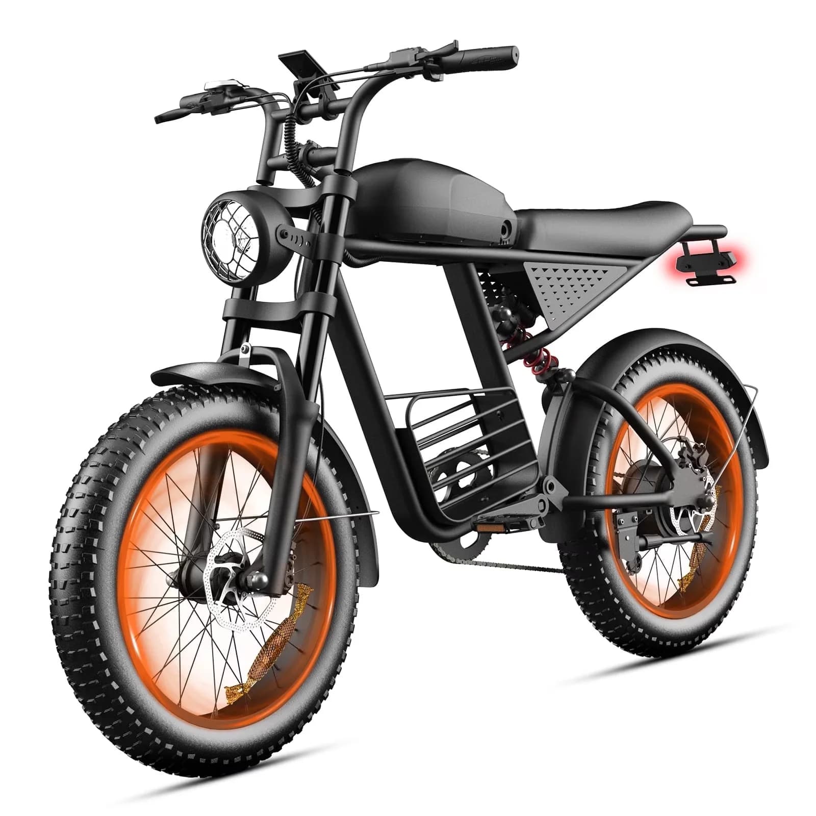 Sleek Electric Bike with 750W, 48V, Adjustable Speed - Heavy Duty Model A722D9