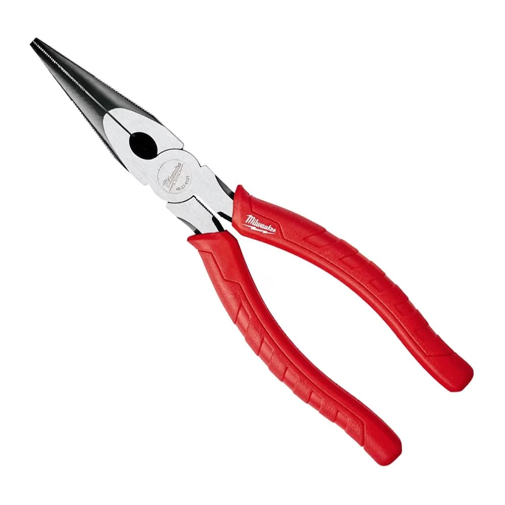 Modern Hand Tool with Rust Resistant, 48-22-6101 8-Inch Long Nose Pliers - Black Model ACB063