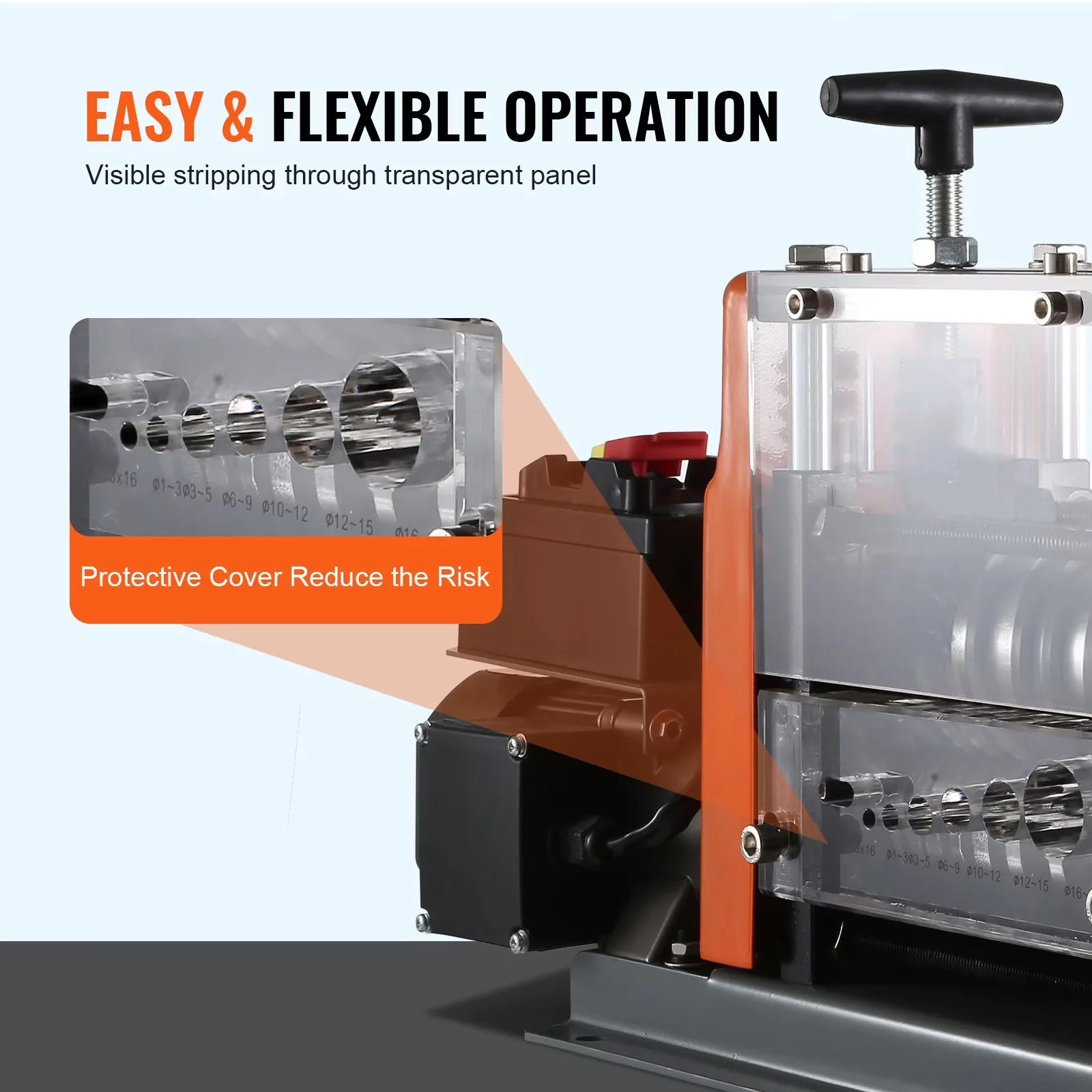 Professional Woodworking with 60W, Adjustable - Orange 60 W Electric for General Purpose Model 5EEE0C