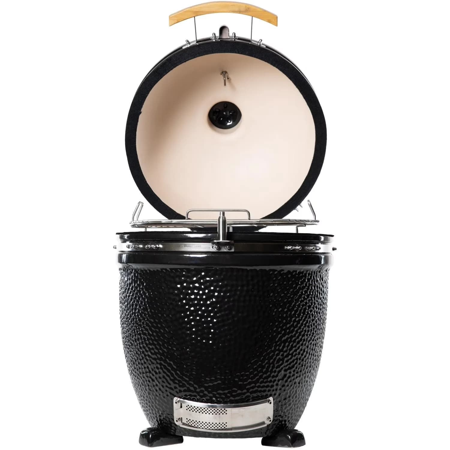 Smoker Essential with Heat Thermometer - Black Ceramic Built - Residential Grade Model B3D501