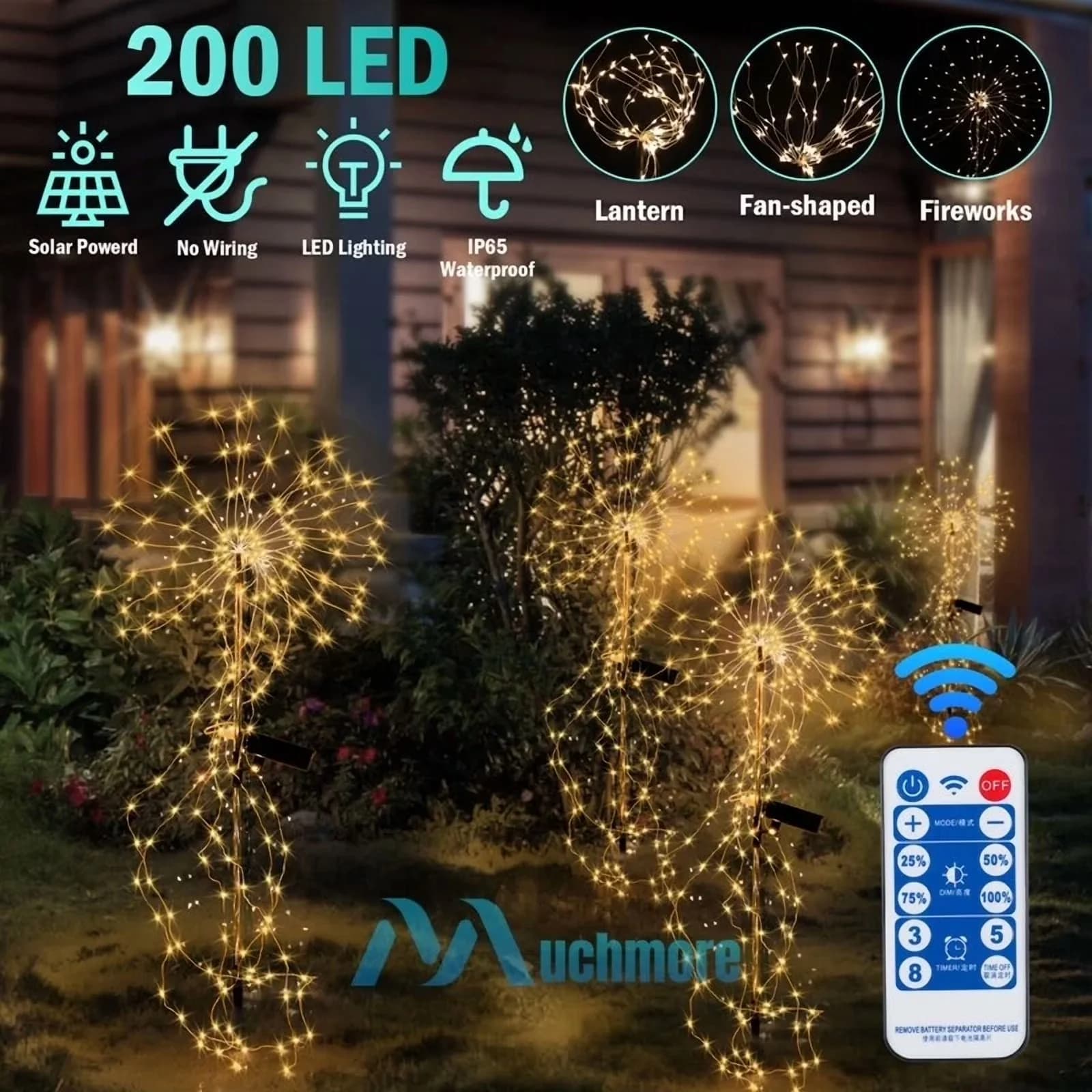 Led Lighting Classic with LED, Solar - Multicolor - Essential Collection Model 5C483C