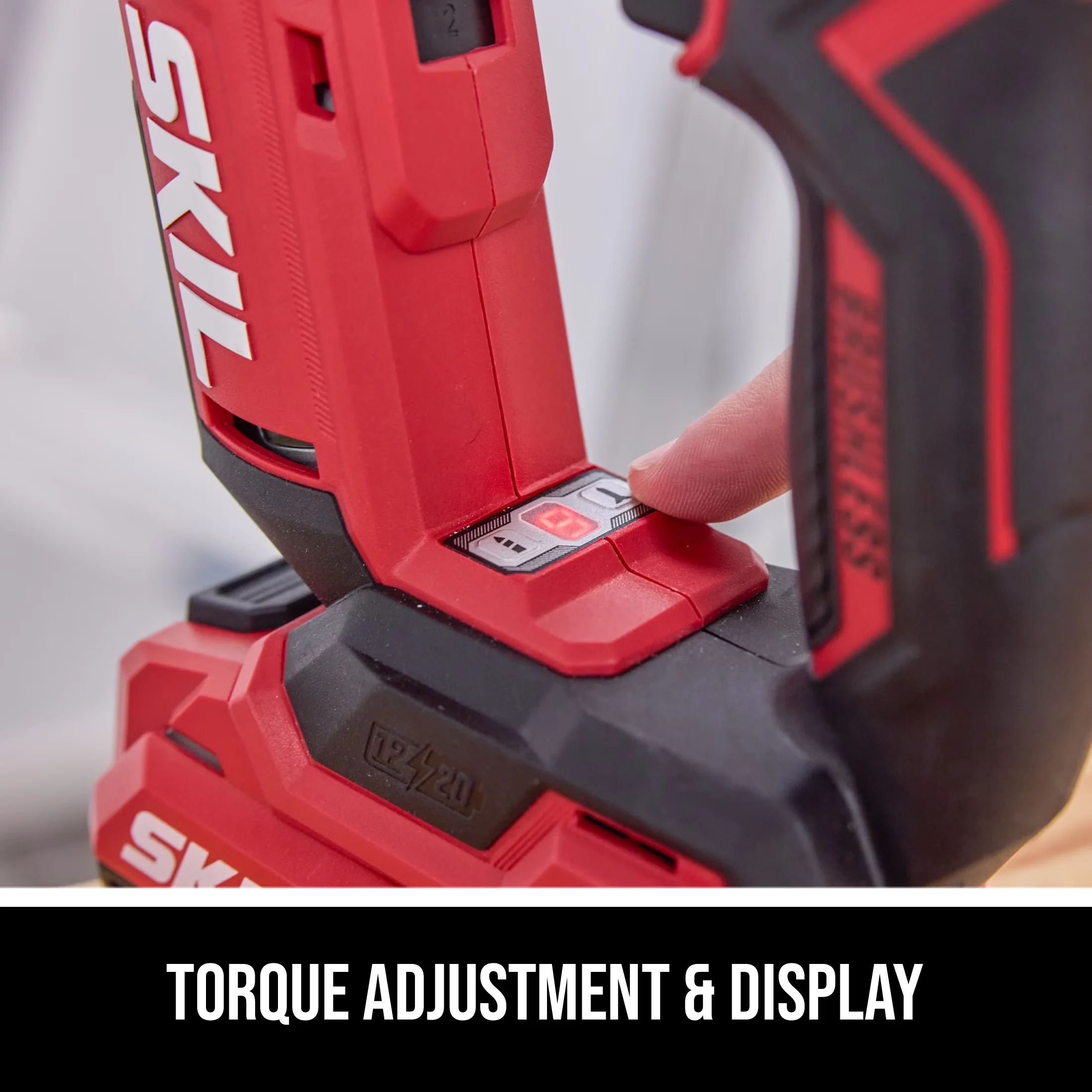 Premium Drills Driver with Battery, 12V, With Led Lights - Red DL6300D-12 Model 204703