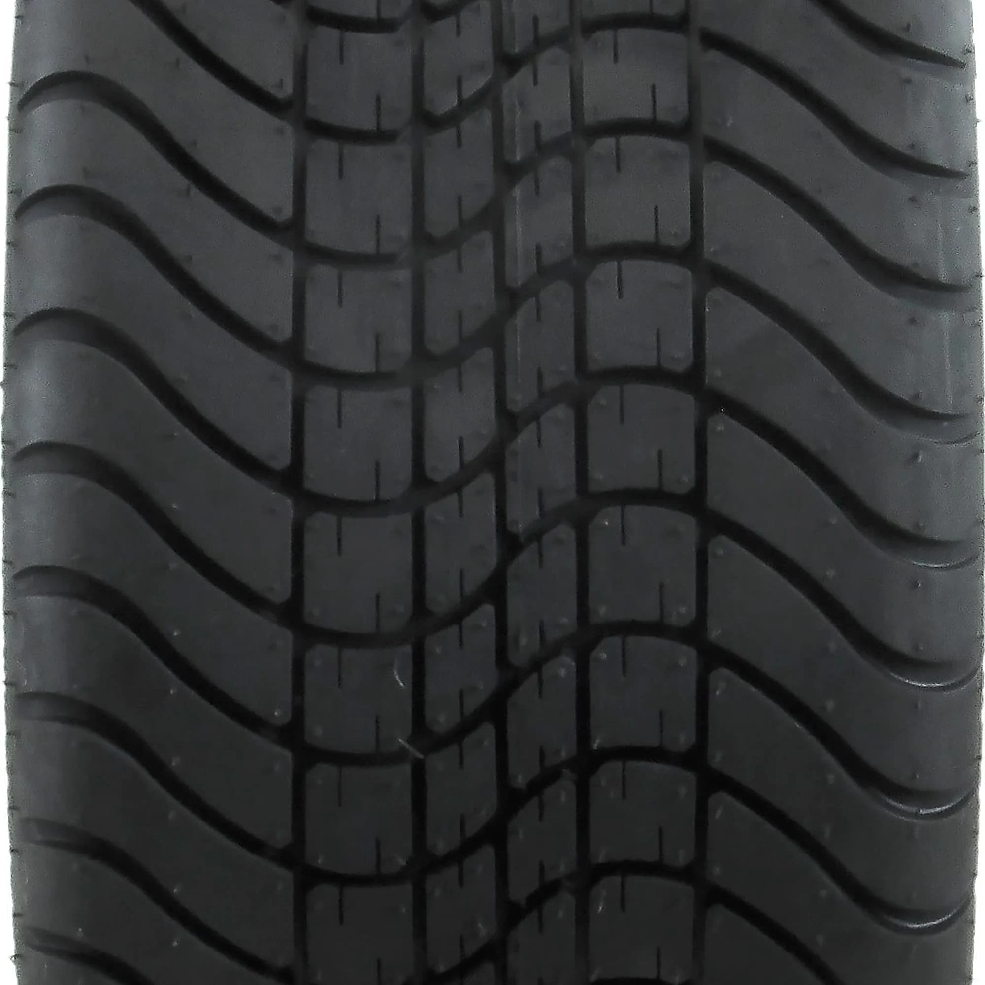 Professional Golf Cart Tire with Fits Multiple Makes And Models, DOT approved for use on paved roads, Sidewall style: Black Sidewall - Model D37E24