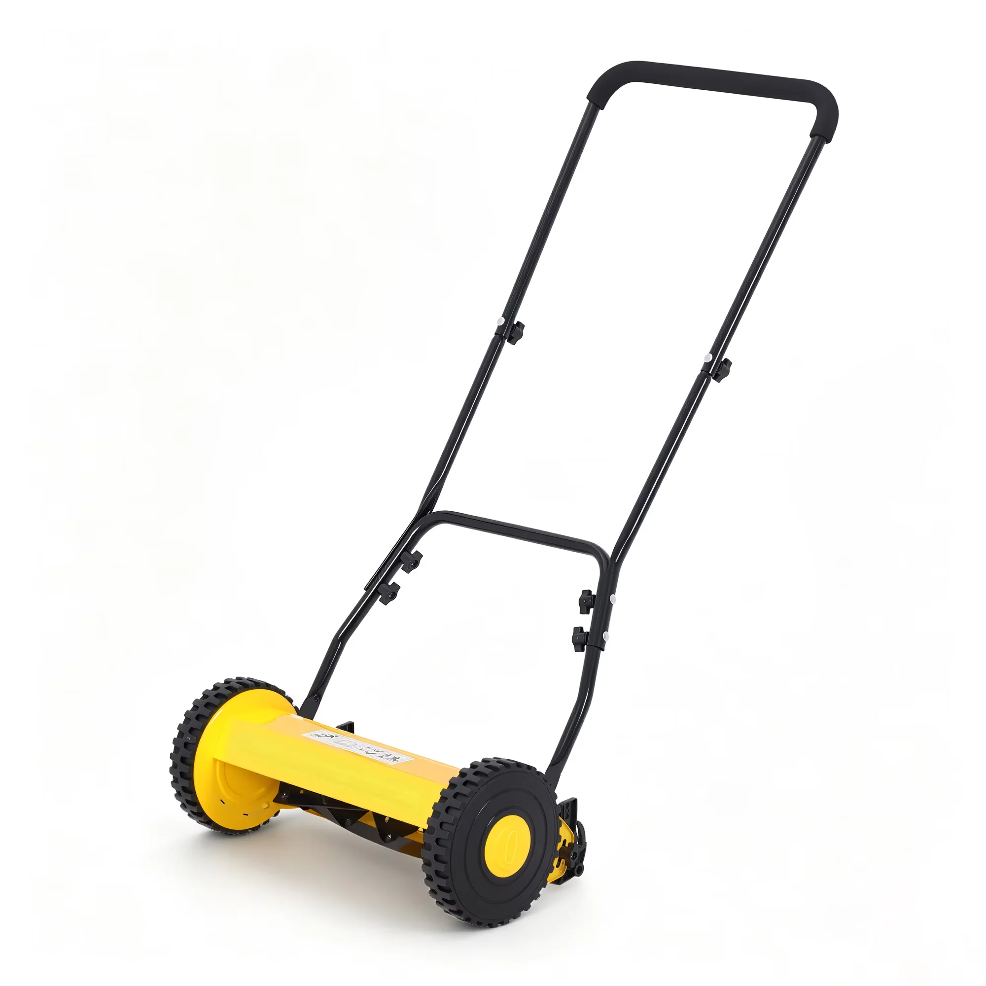 Push Mower Efficient with 5-Blade, Lightweight, Manual Reel Lawn 16-Inch for Small - Model 18D5FC
