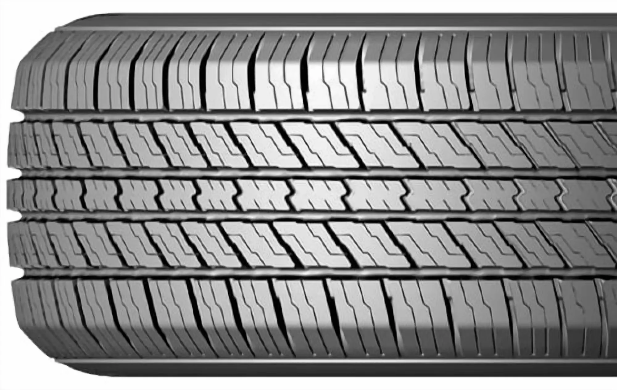 Truck Tire Sleek with All-Weather, Wet Or Dry, Tire Size: 265/70R16 - HR802 Model B55CB7