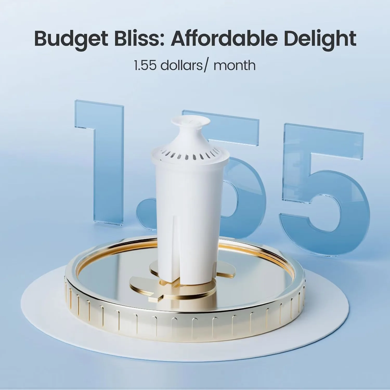 Water Filtration Modern with CF06A Replacement - Satisfaction Guaranteed Model B7559D