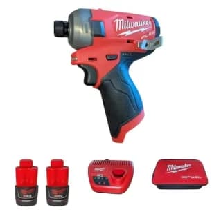 Drills Driver Classic with 12V, Lightweight, Brushless Motor - Red 1/4 in Model 842734