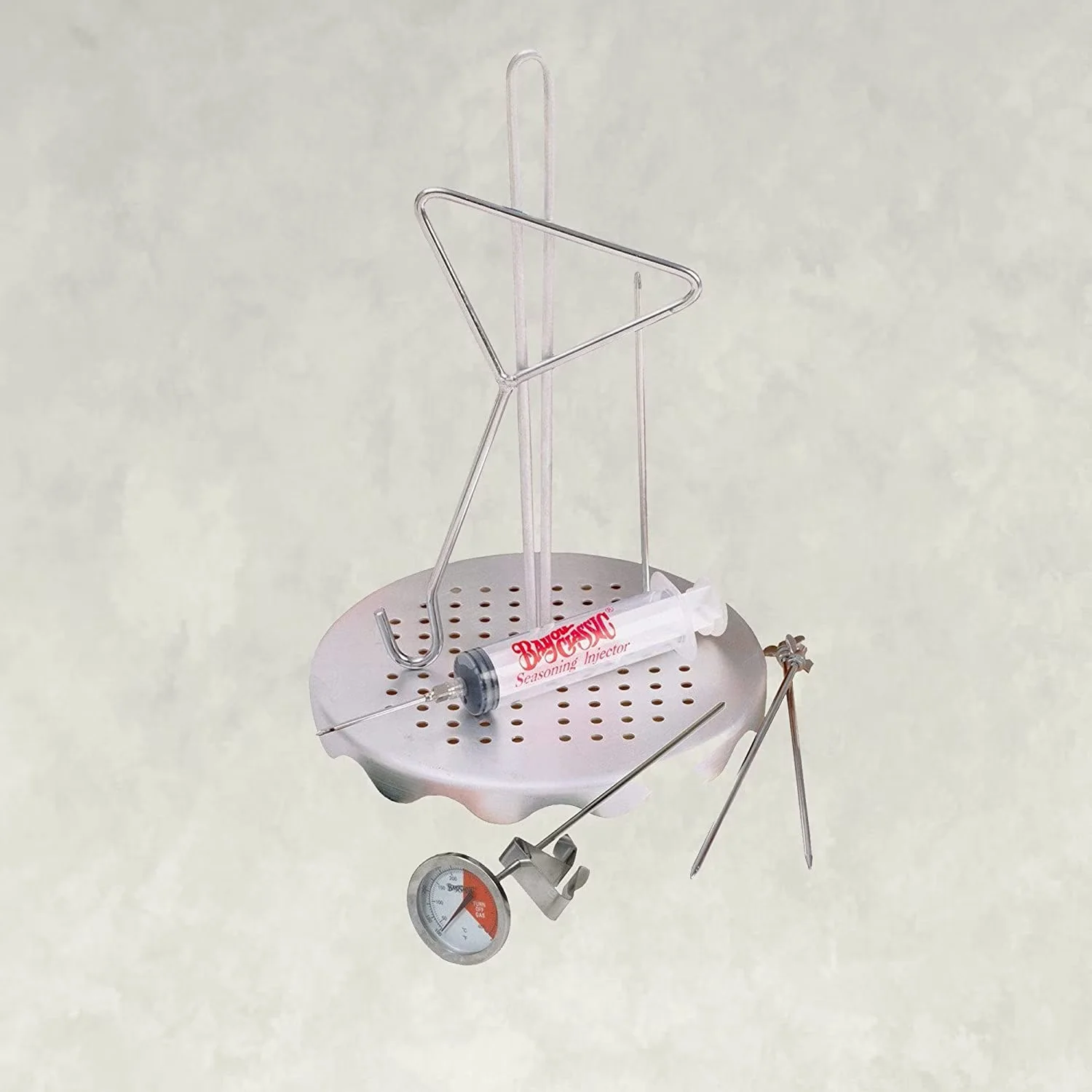 Outdoor Fryer Versatile - Stainless Steel Silver Oversized - Traditional Style Model DB47D7