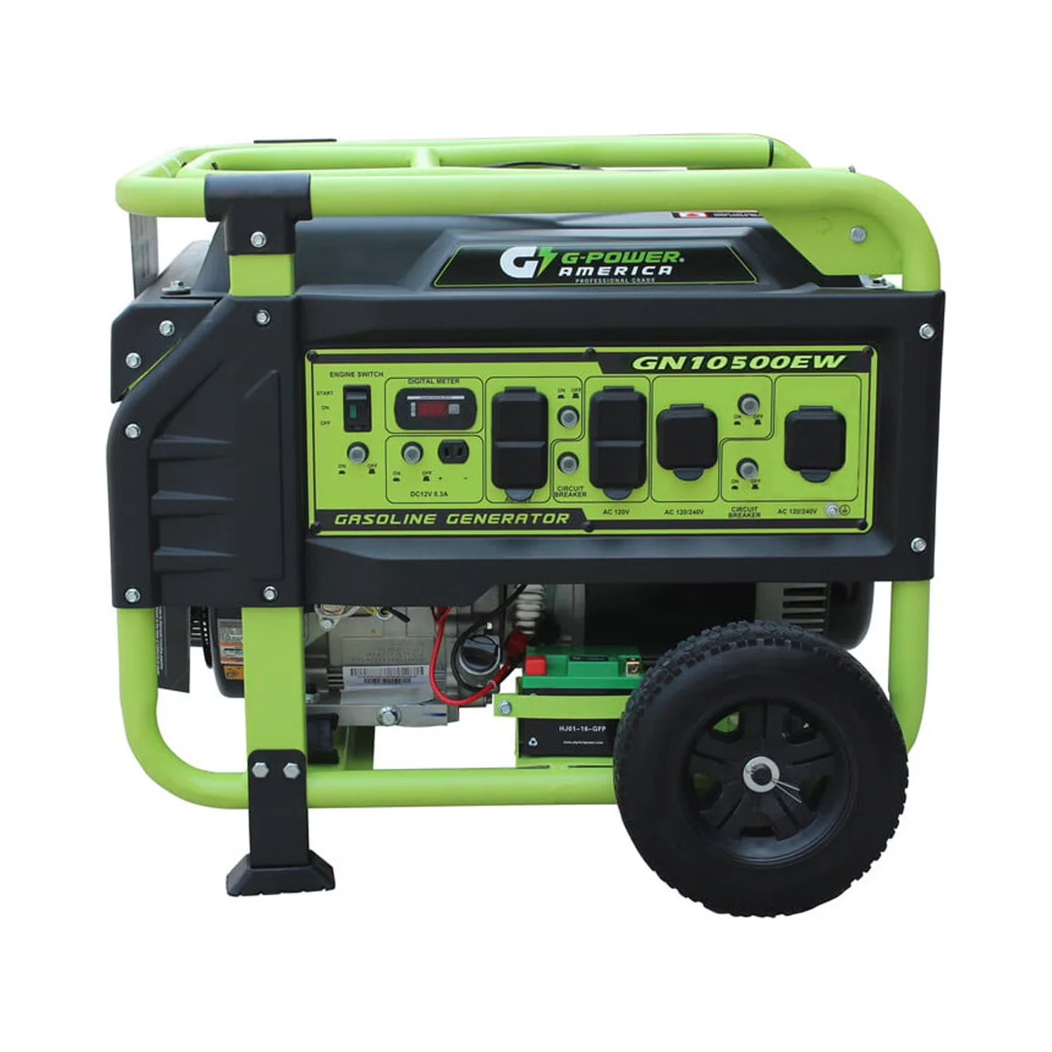 Generator Durable with 420cc Engine-Style:10500 Watts, Electric Start, Atlas Series Portable - Model 54C7D9