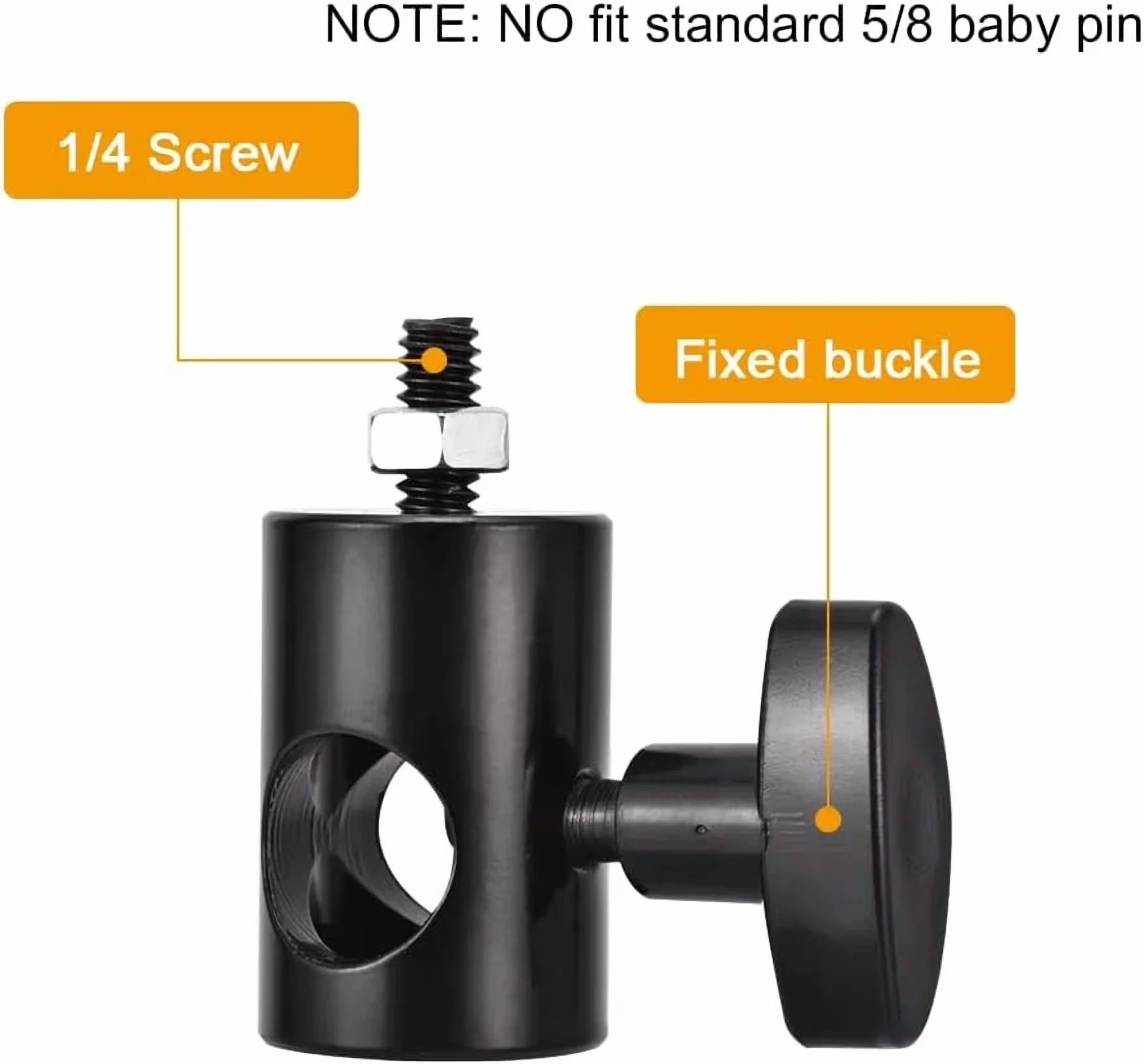 Innovative Fastener with 1/4 Thread Photography Light Stand - Reliable Performance Model FD7ED2