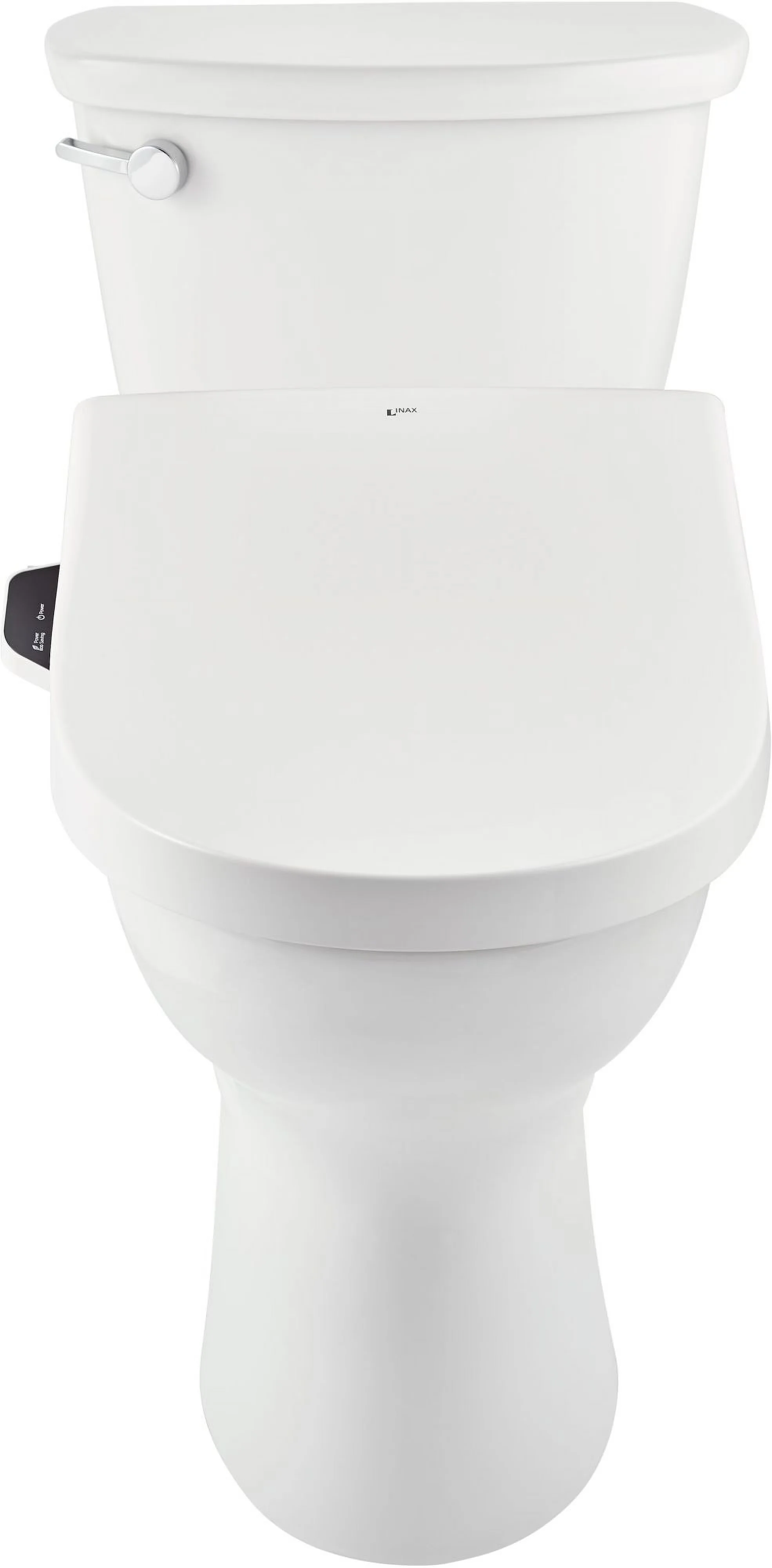 Toilet Seats And Lid Modern with Adjustable, Heated Seat - Plastic White Model 715627