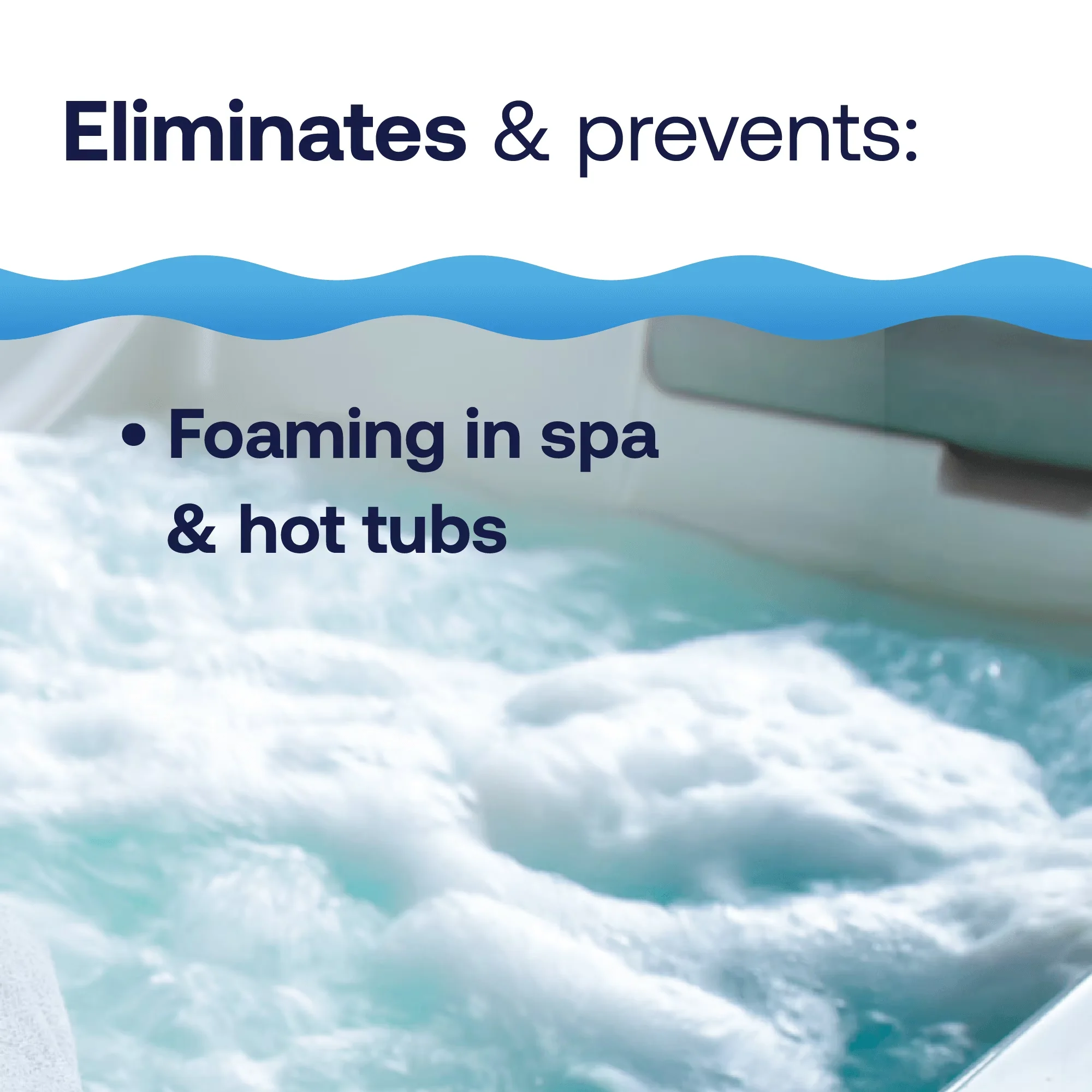 Sleek Hot Tub with Ensures a soothing experience., Conditions spa water - Model E47F2A