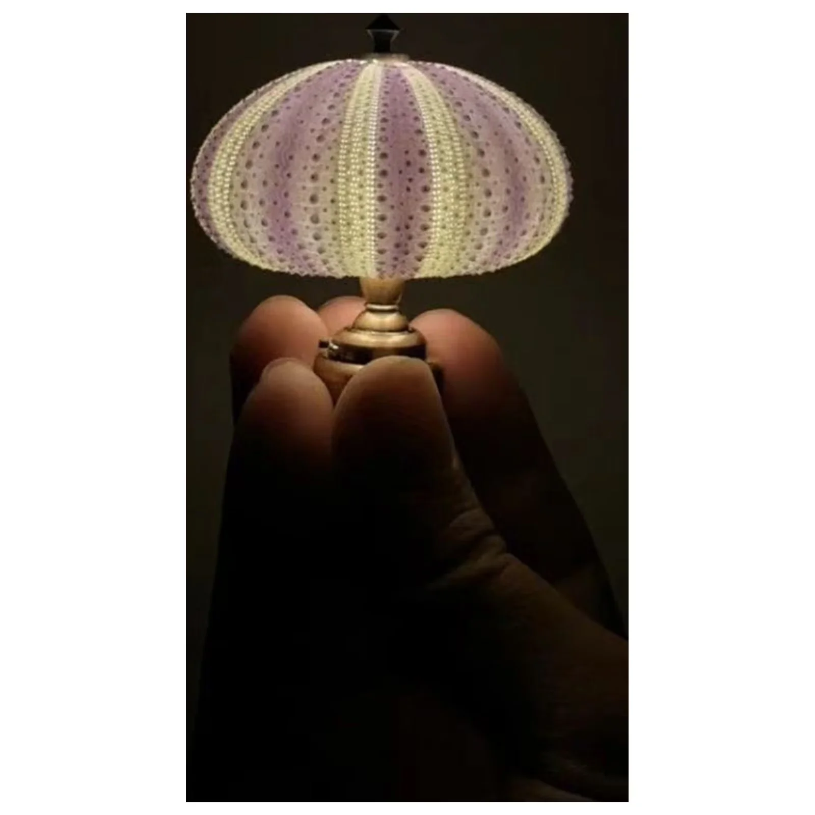 Quality Desk Lamp with Timer Bed Set - Gold-Plated Material Purple Cute Model 3AD0B8