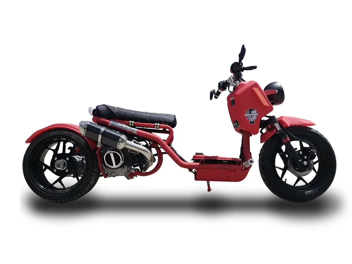 Scooter Stylish with Headlights, Assembly Instruction Not Included - Metallic White Model 3A13D3