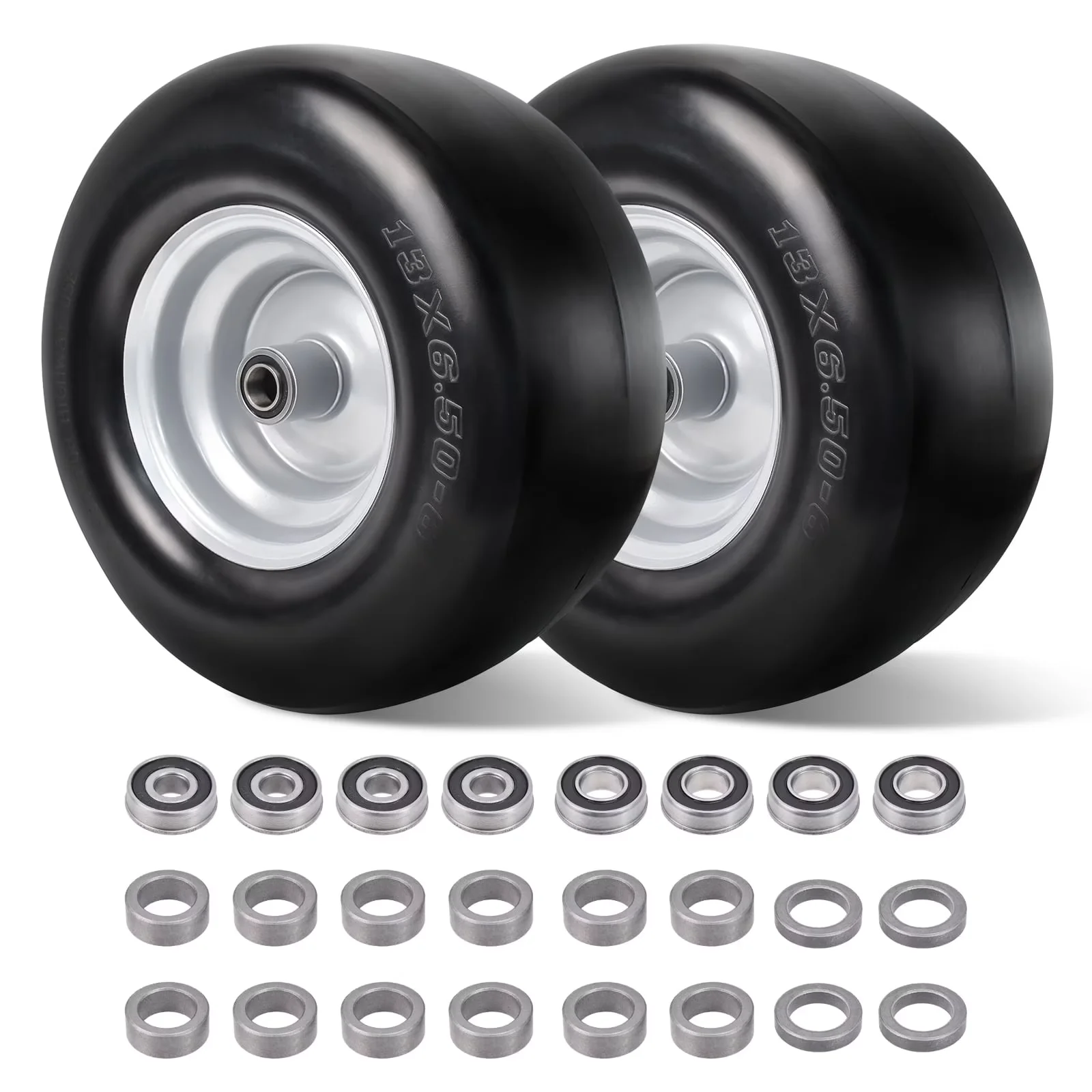 Lawn Mower Tire Reliable with Smooth - 50-6 - Contemporary Style Model 80DEEC