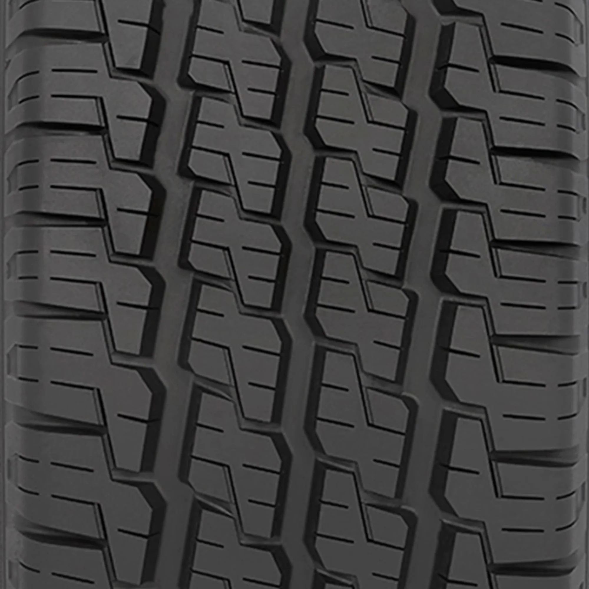Sleek Truck Tire with Fits Multiple Makes And Models, Sidewall style: Black Sidewall, Load Range: E - Model DDEDDA