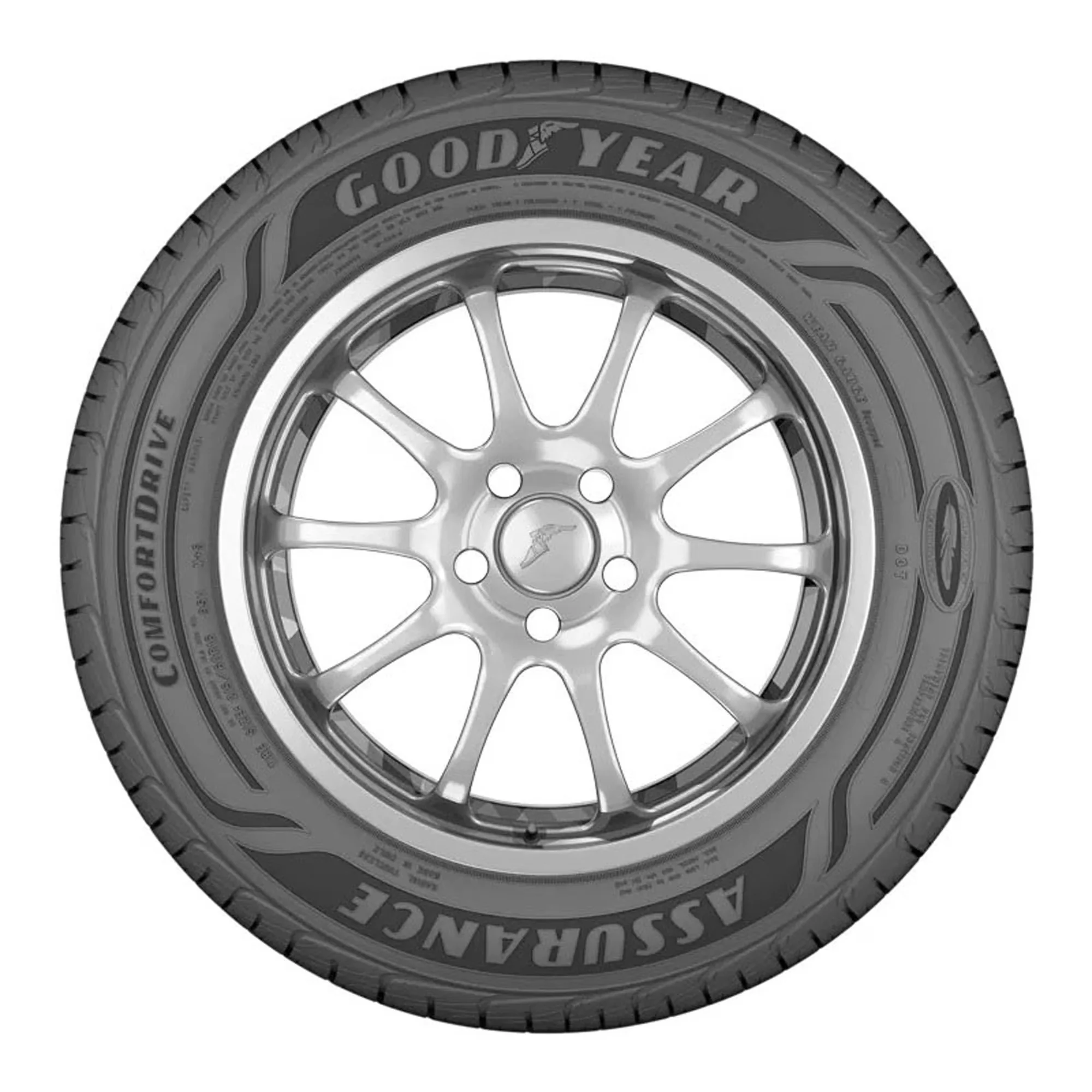 Professional Car Tire with 103V, Fits Multiple Makes And Models - 55R19 Model 585AD9