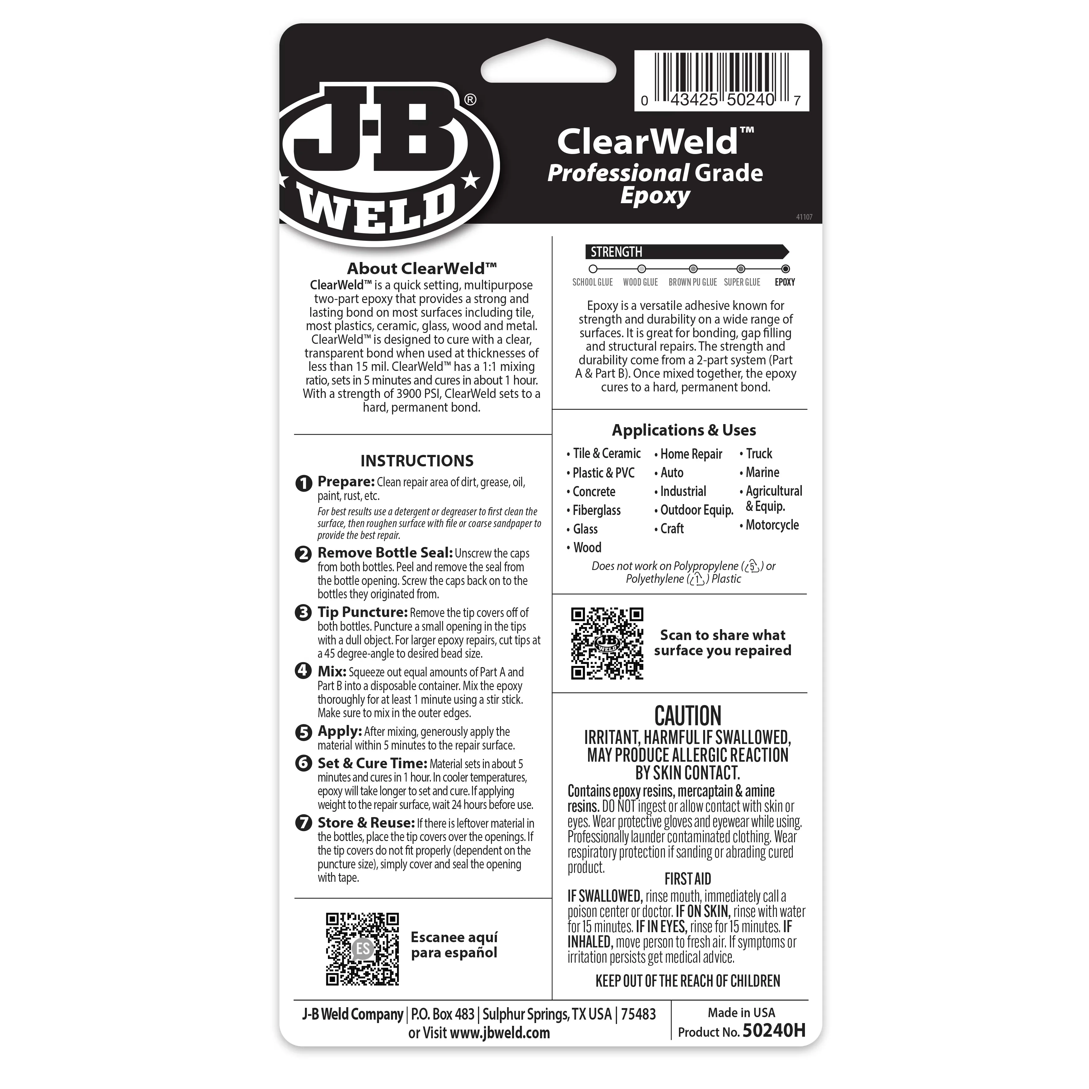 Adhesives Glues In Paint Supplies Tool Versatile with Quick Drying, Provided in 2 pro size 4 fl. Oz bottles - Clear 8 oz Model CE3810