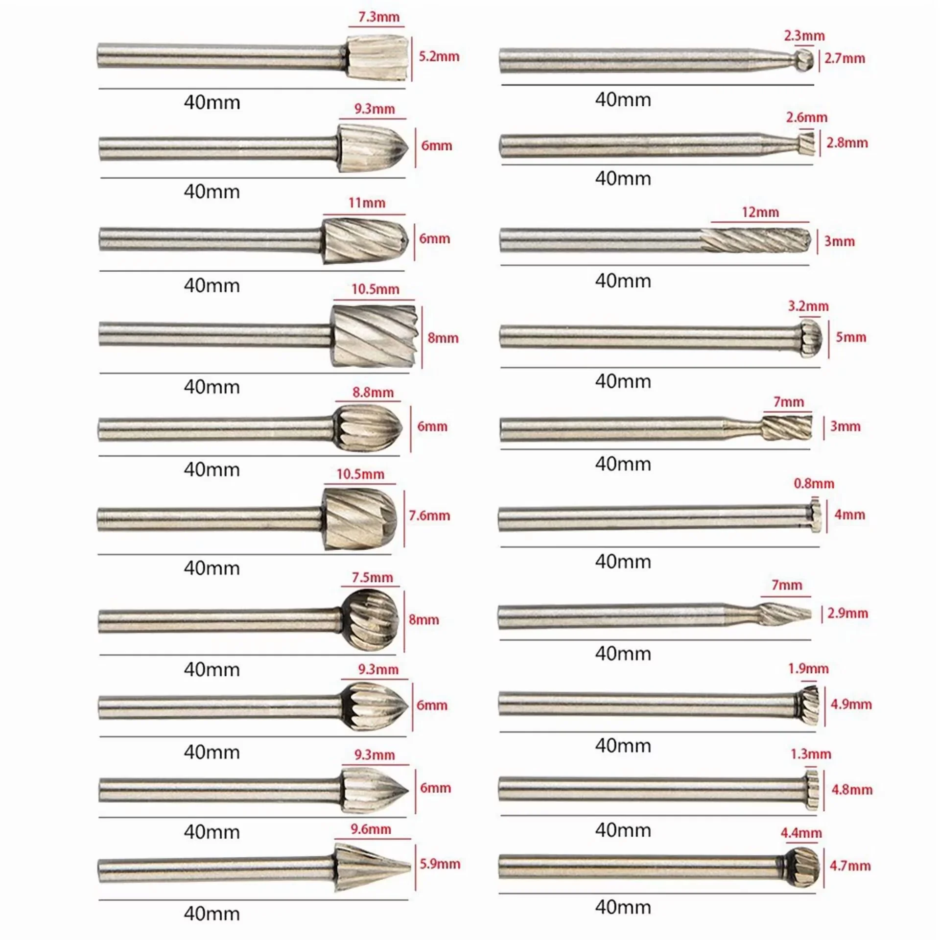 Power Tool Efficient with Useful for both indoor and outdoor use., 20 Pcs - Diamond Model 17560C