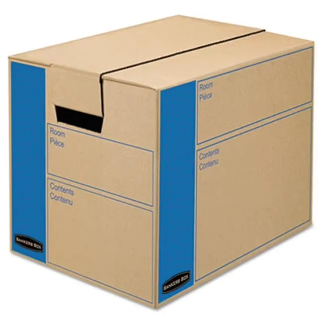 Stylish Moving with 12W, FastFold quick and easy assembly. - Kraft Corrugated Board Model 65D01B