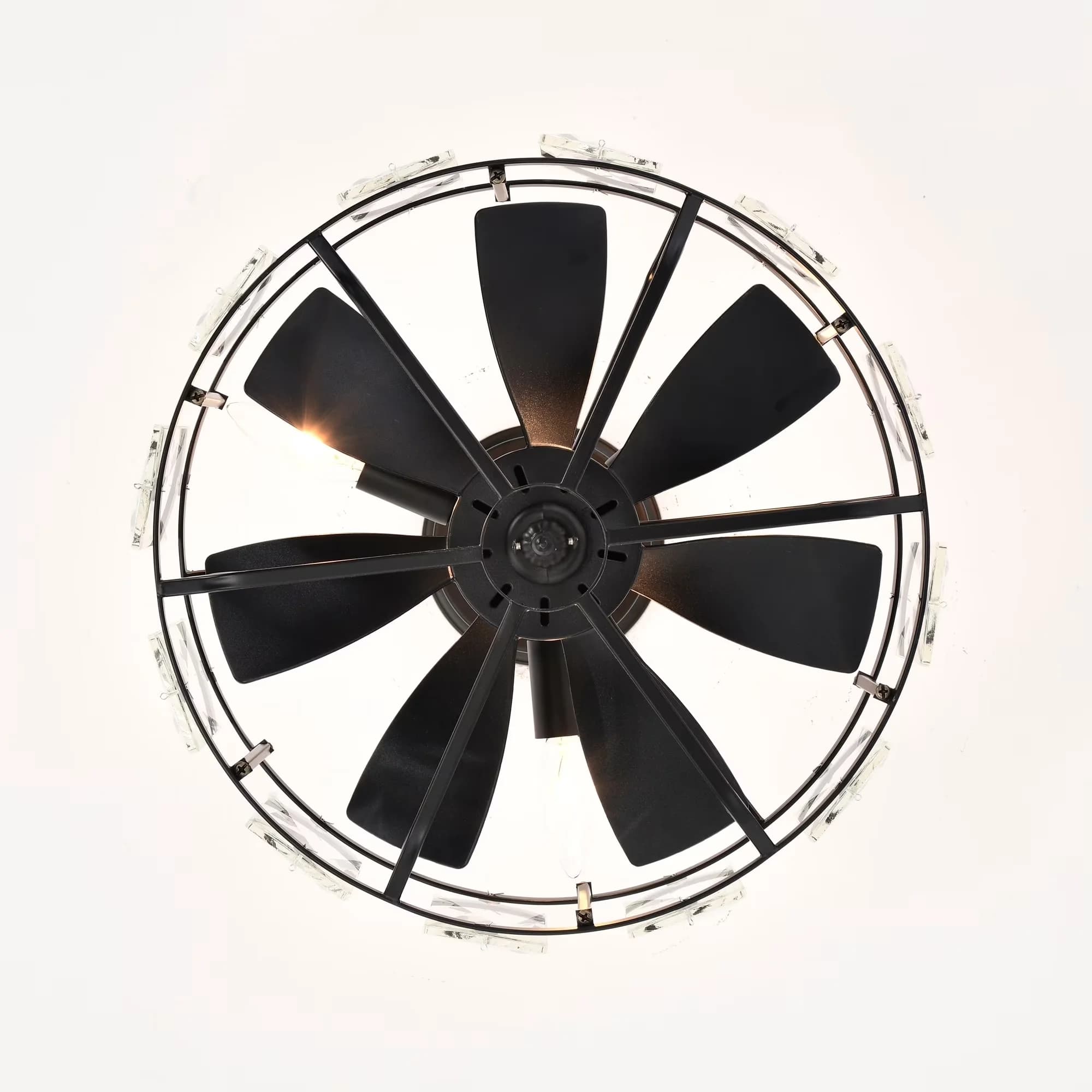 Ceiling Fan Modern with LED, Remote Controlled, Light Kit - Multicolor 1 Model 6582F3