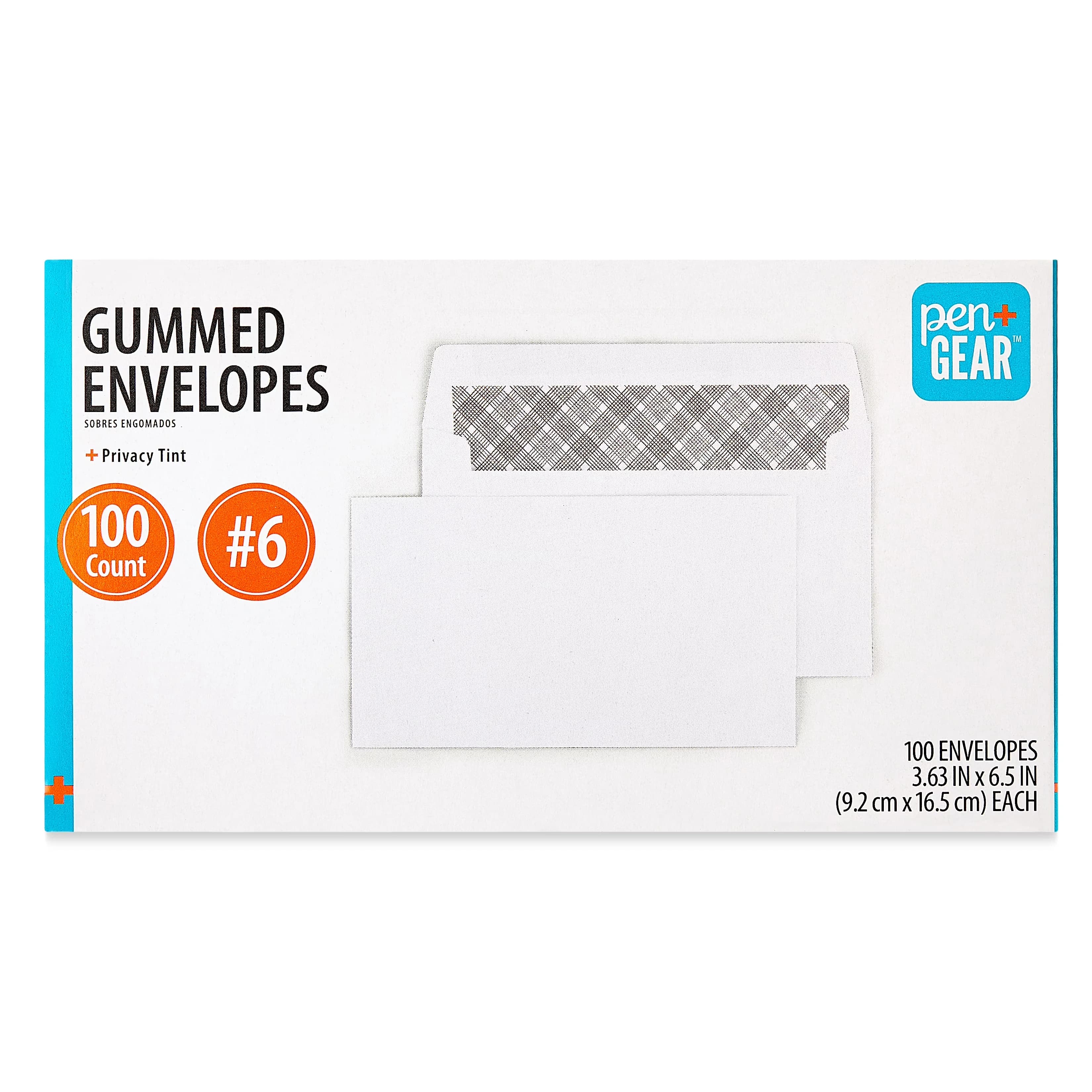Moving Modern with 100 Count, 3.63 in x 6.5 in, Ideal way to mail documents - White Model 9D5ACB