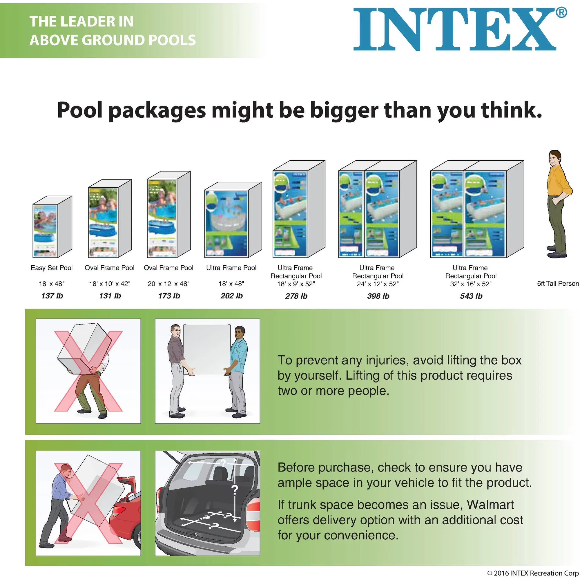 Essential Above Ground Pool with Puncture Resistant - Gray 12ft - Ergonomic Design Model 7FAE72