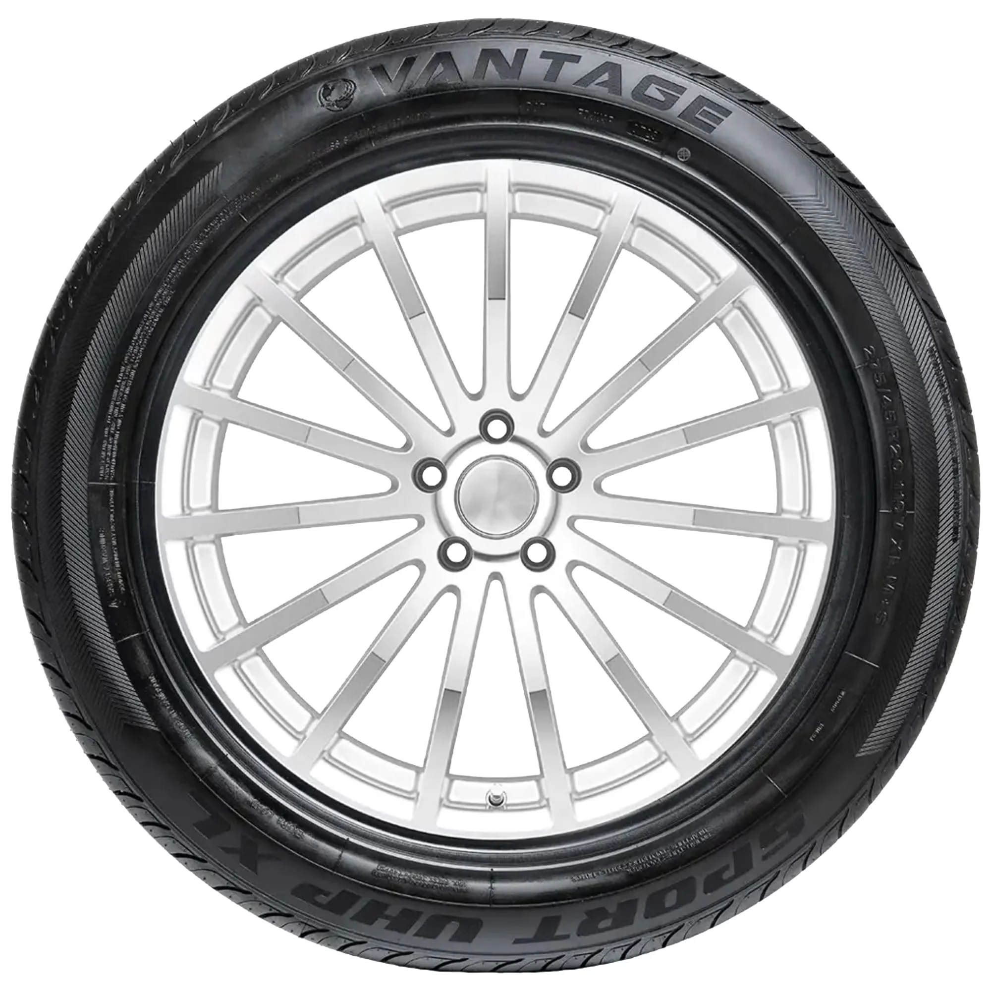 Versatile Car Tire with 110W, Fits Multiple Makes And Models, Sport UHP UHP 255/ 110W XL Passenger - Model 051D8E