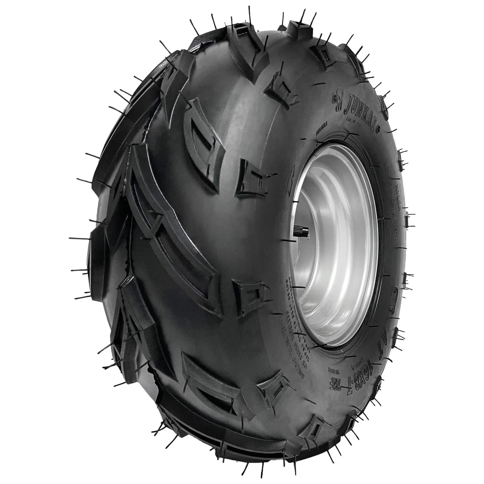 Lawn Mower Tire Modern with Replacement, 2PCS 16x8-7 ATV & Rim Assembly, 3 Stud 16x8x7 16x8.00-7 Wheel - Model 32CB4C