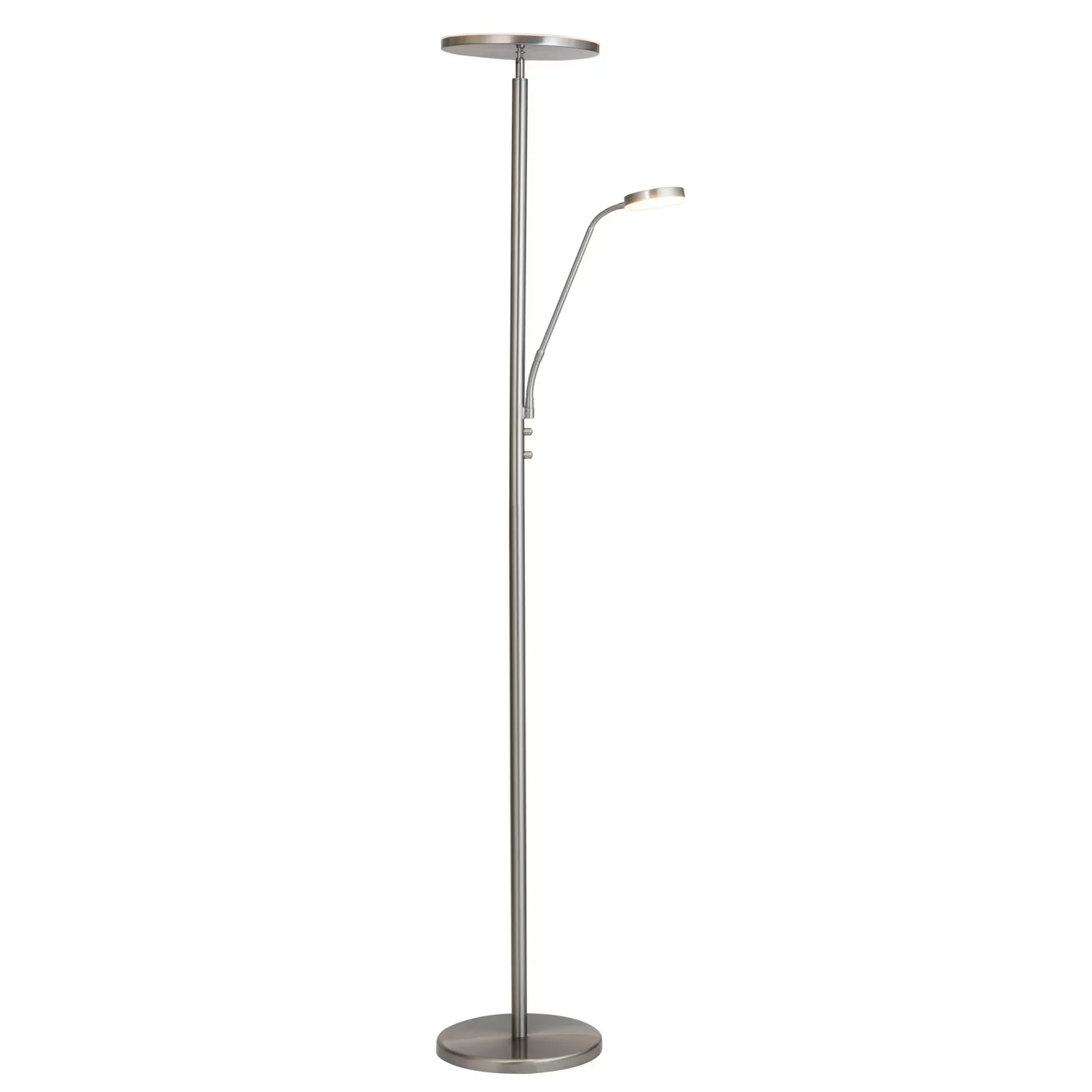 Professional Floor Lamp with LED, Torchiere Lamps, Energy Efficient - Metal Blue Model 9F0E5F