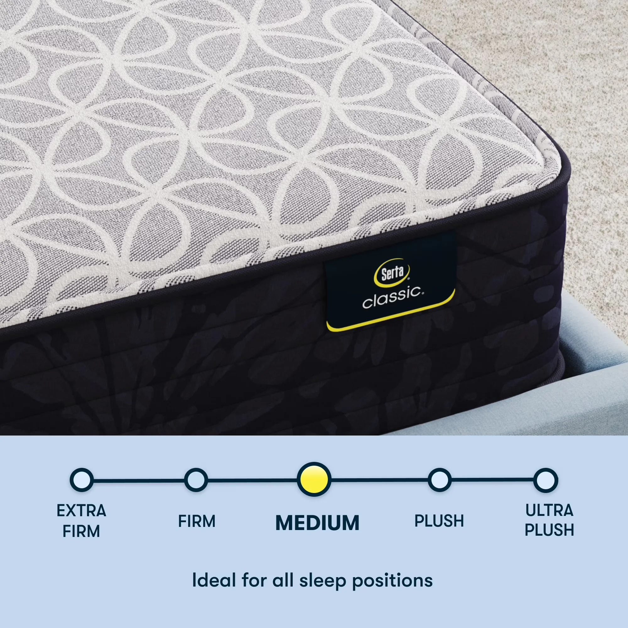 Essential Mattresses Accessory with Low Motion Transfer, Breathable Construction, Designed and - Model 1CD678