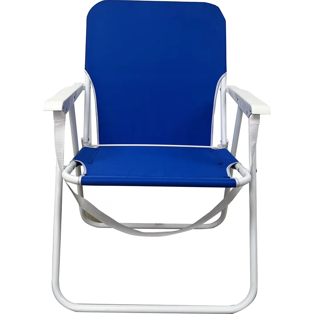 Beach Chair Compact with Folding, 190lbs Capacity, Wave 1-Position - White Model 213C40