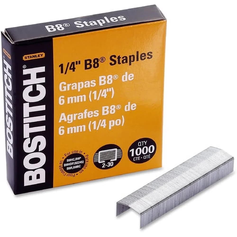 Reliable Pro Tool with Heavy-Duty, 0.25 Inches, Quantity 10,000 per box - Silver High Carbon Steel Model 005584