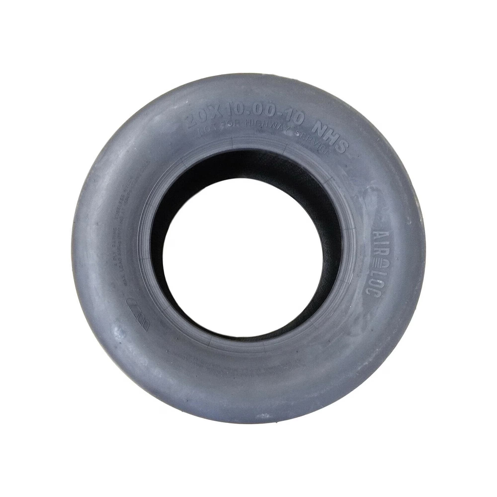 Lawn Mower Tire Reliable with Fits Multiple Makes And Models, Smooth 4.10X3.50-6 B & Garden - Black Model 37D55A