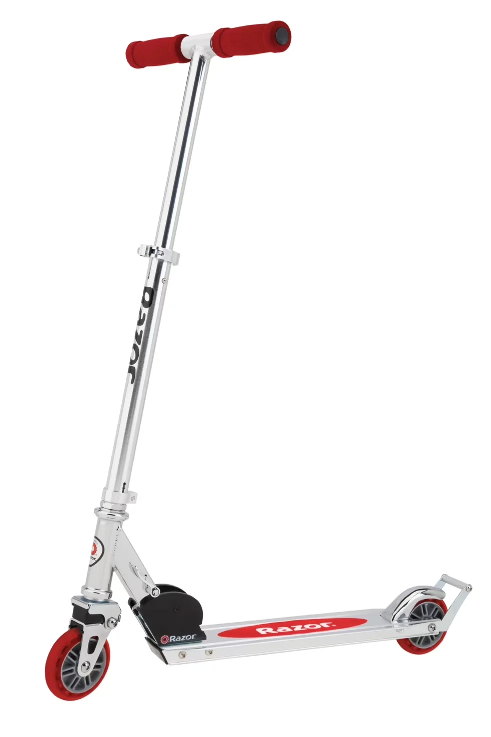 Scooter Versatile with Foldable, Compact, A2 Kick - Aluminum Red for Home and Office Model 420304