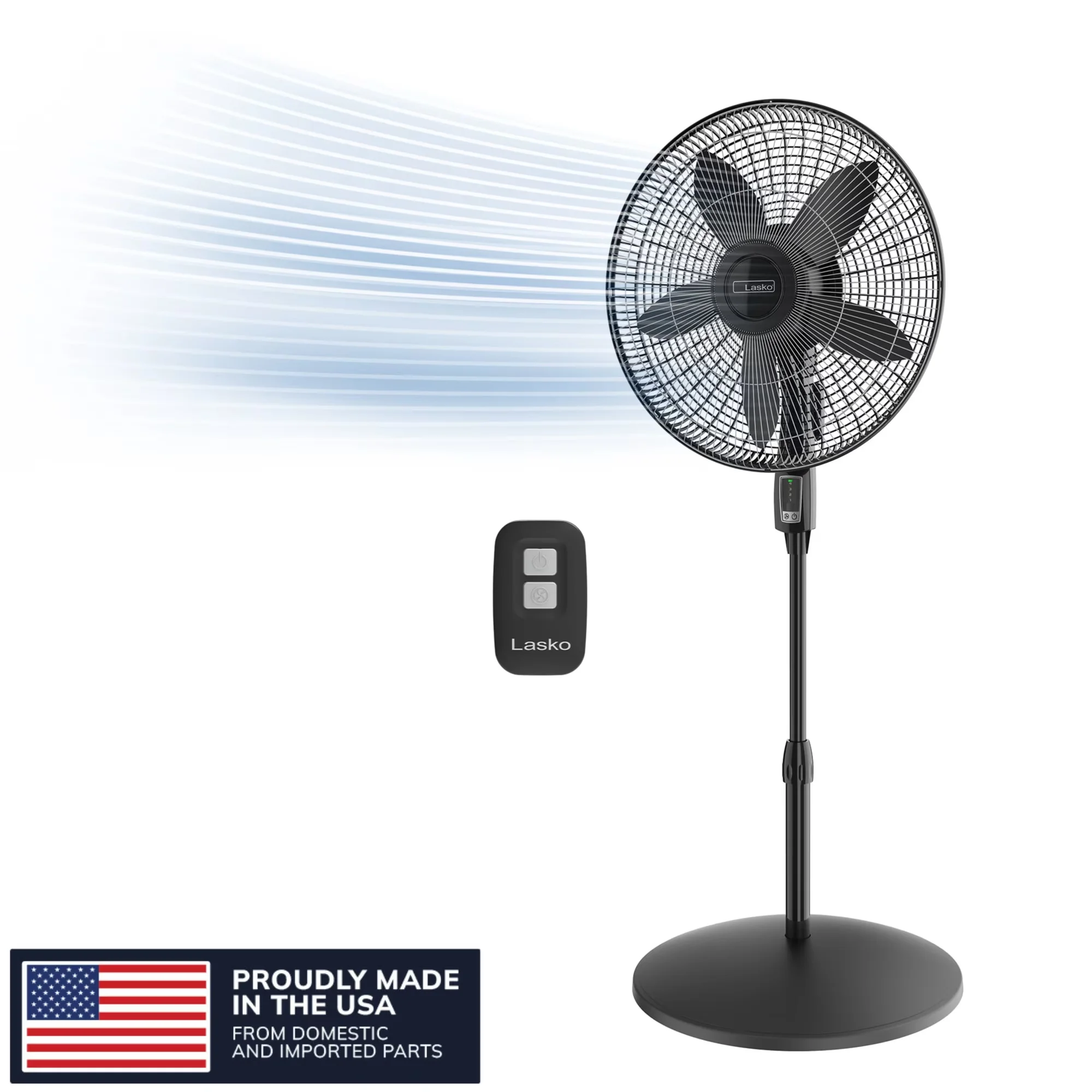 Innovative Fans In Cooling with Adjustable Height, Tilt Mechanism, Oscillating - Black Model 8906B0