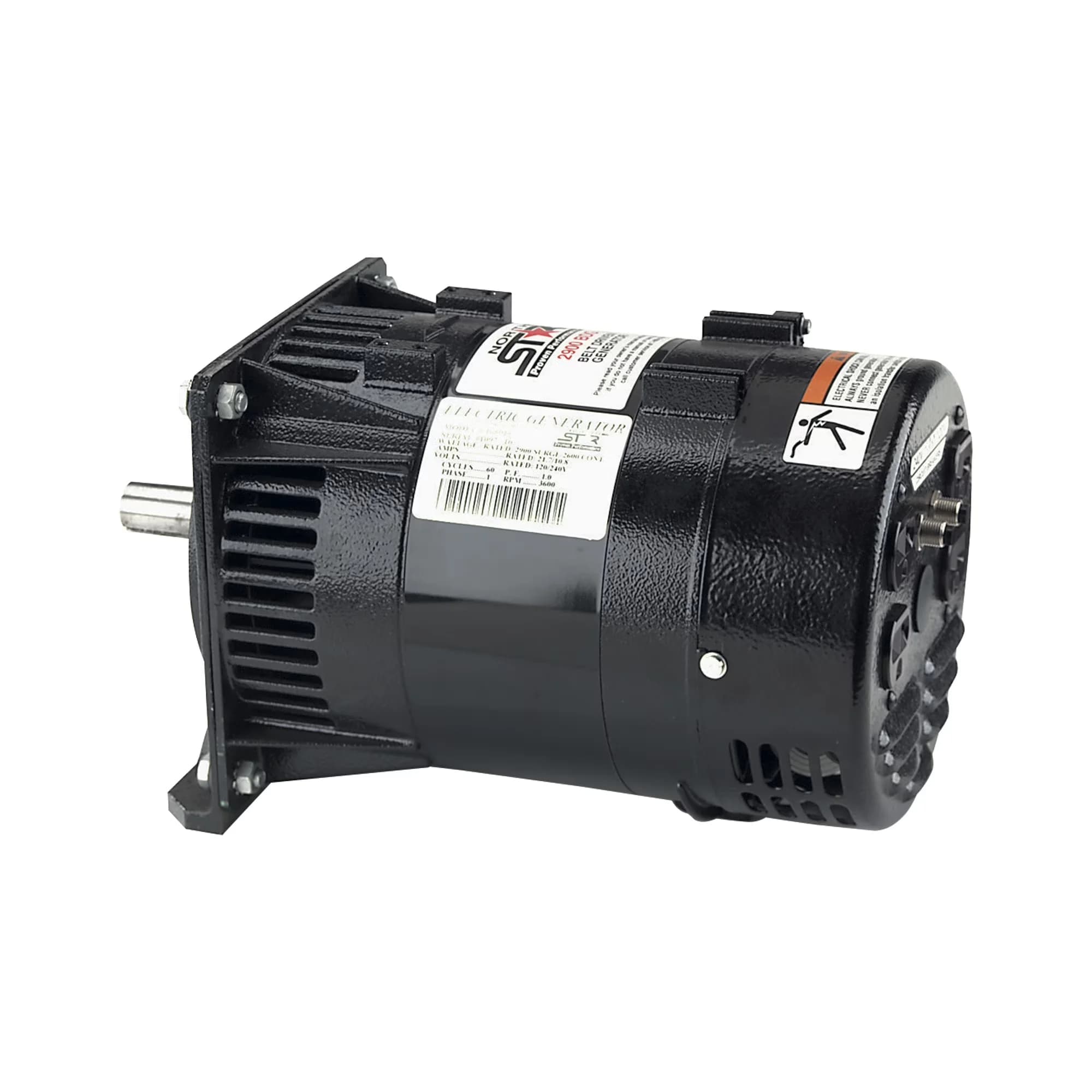 Quality Generator with 100% Copper windings, Belt-Driven Head, 2900 Surge Watts - Model DB5EAA