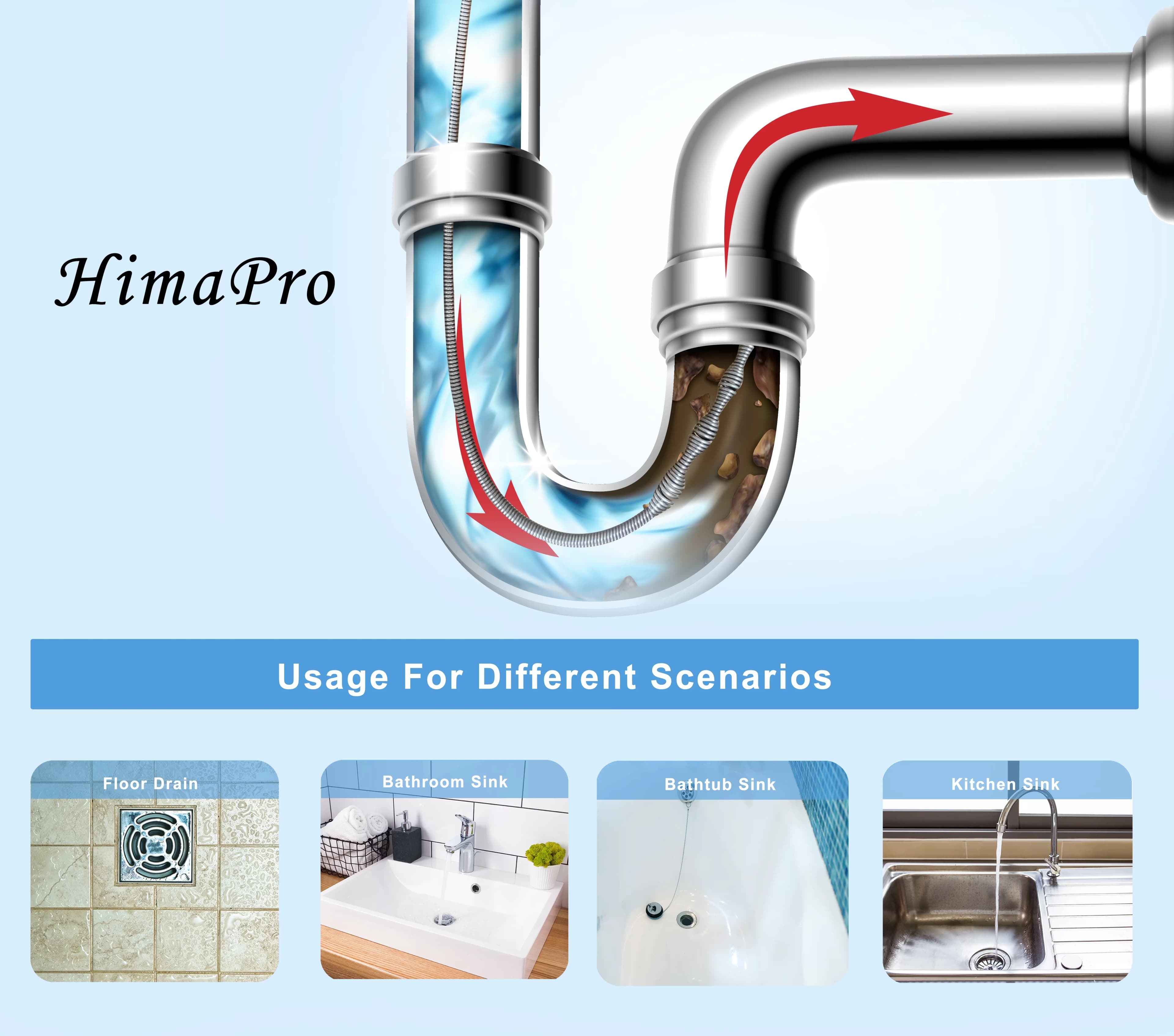 Plumbing Reliable with Heavy Duty - Multi-Color 25' Flexible - Commercial Quality Model B93954