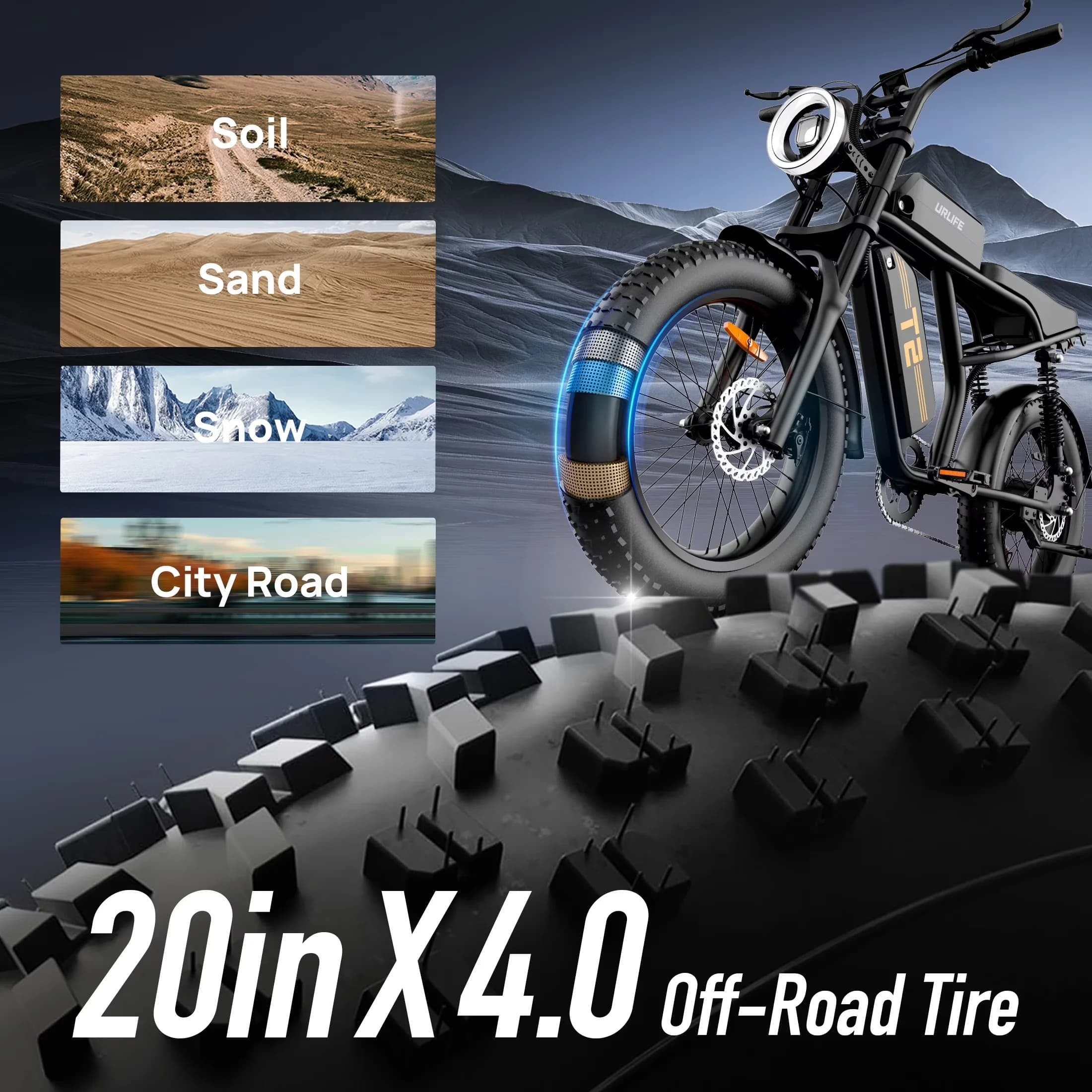 Essential Electric Bike with Battery, 1500W - Black - Compact and Portable Model 227500