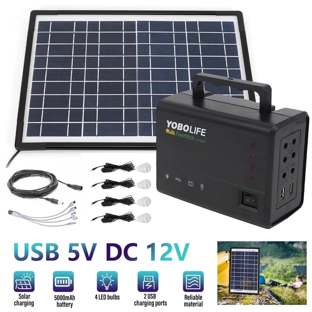 Innovative Generator with 10W, 12V, Usb Port - Contemporary Style Model CC5E90