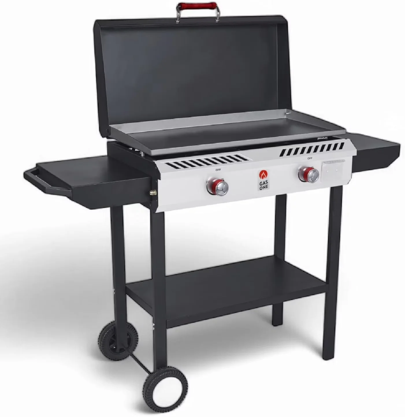 Premium Gas Grill with Portable, Modular Cast Iron Propane - Cast Iron Model 5EAE1C
