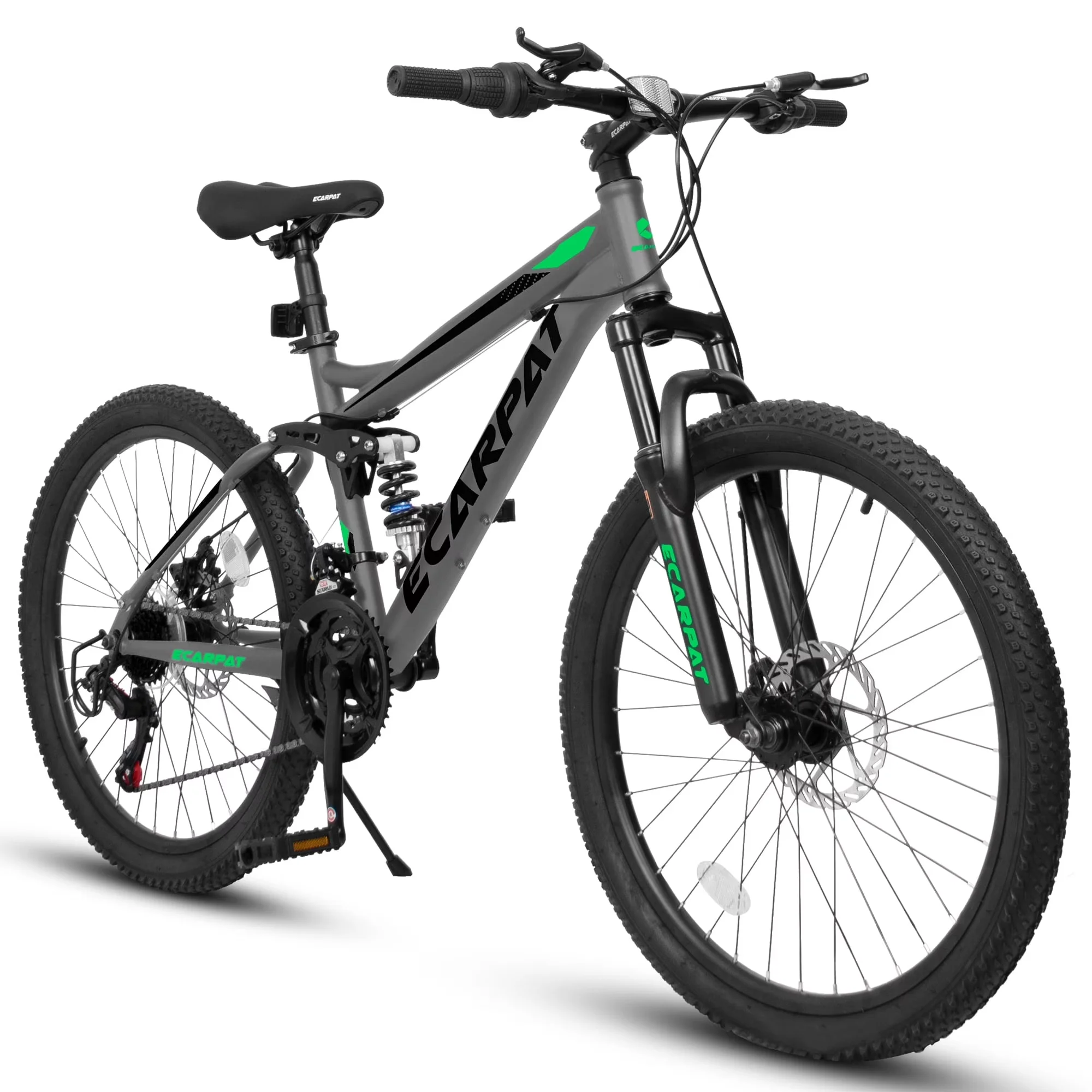 Versatile Road Bike with Adjustable Height, Mountain 24 Inch Wheels - Gray Model 91A882