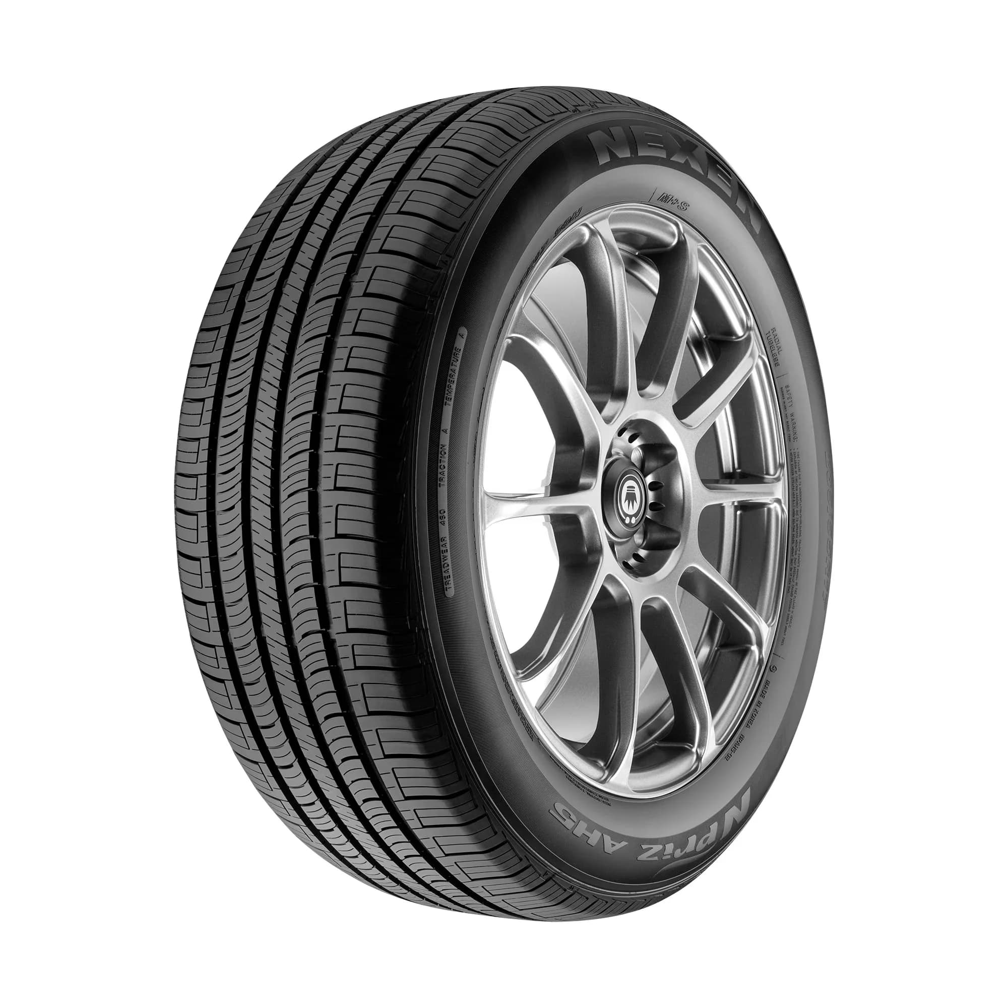Sleek Truck Tire with Fits Multiple Makes And Models, Sidewall style: Black Sidewall - Model 5CCF15