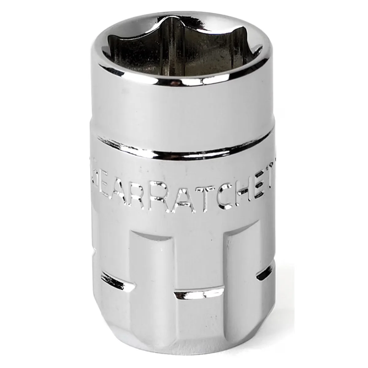 Sleek Pro Tool with 12mm, Trusted, designed, and used by experts, 1/4" Drive Vortex Socket - Silver 1/4\" Model 9C24BD