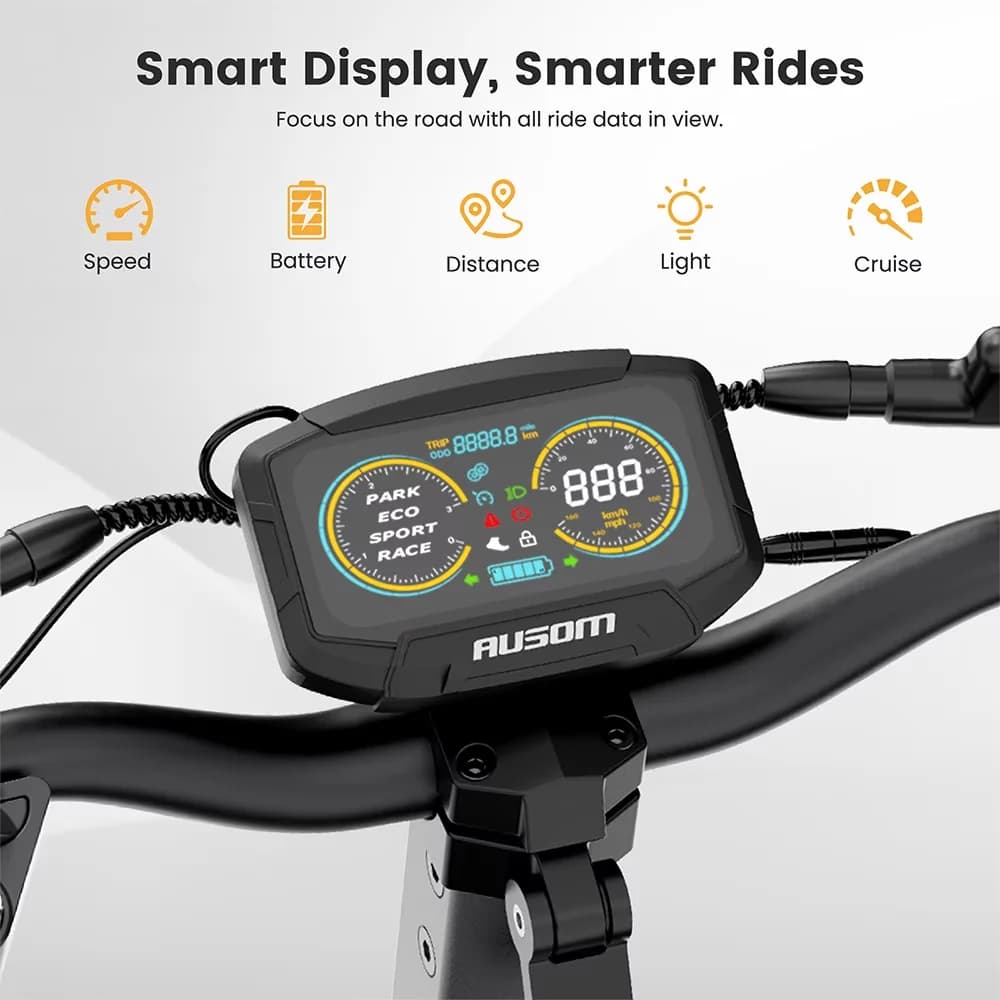 Scooter Compact with 1100W, Bluetooth - Yellow Metal,6061 Aluminium Alloy Model C8A249