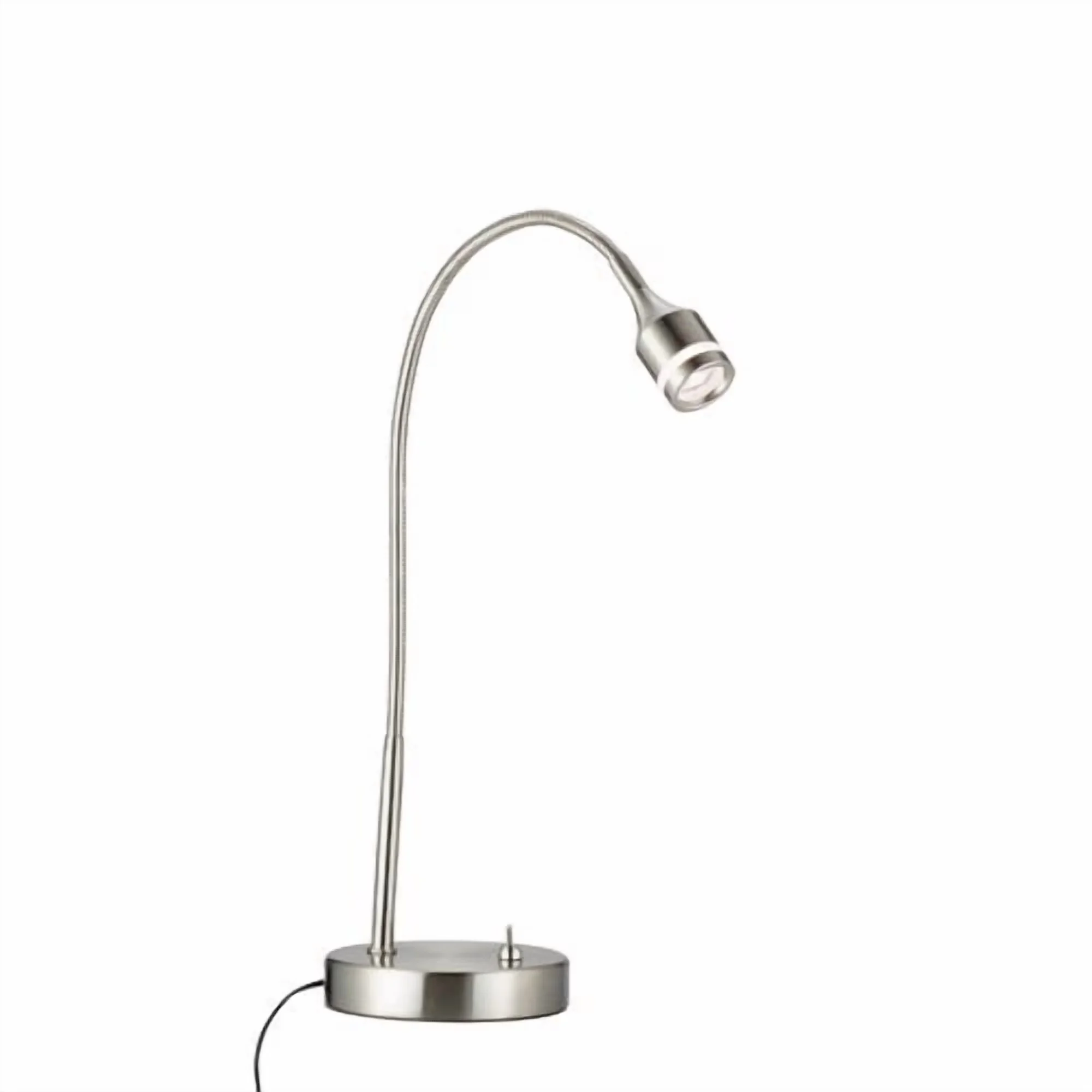 Desk Lamp Versatile with LED, Modern, Adesso Prospect LED - Metal Silver Model 9FF430