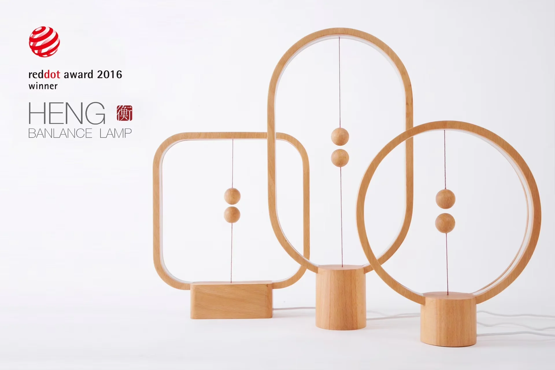 Desk Lamp Stylish with LED, Novelty Lamps, Energy Efficient - Beech Wood Beige, Gold Model 20E5DA