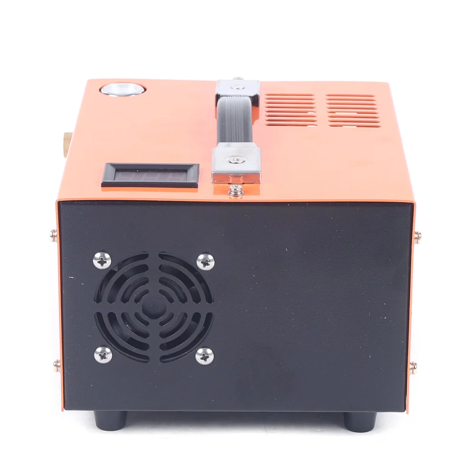 Versatile Air Tools Compressor with 12V, Portable - Orange - Sleek Profile Model D1FB85