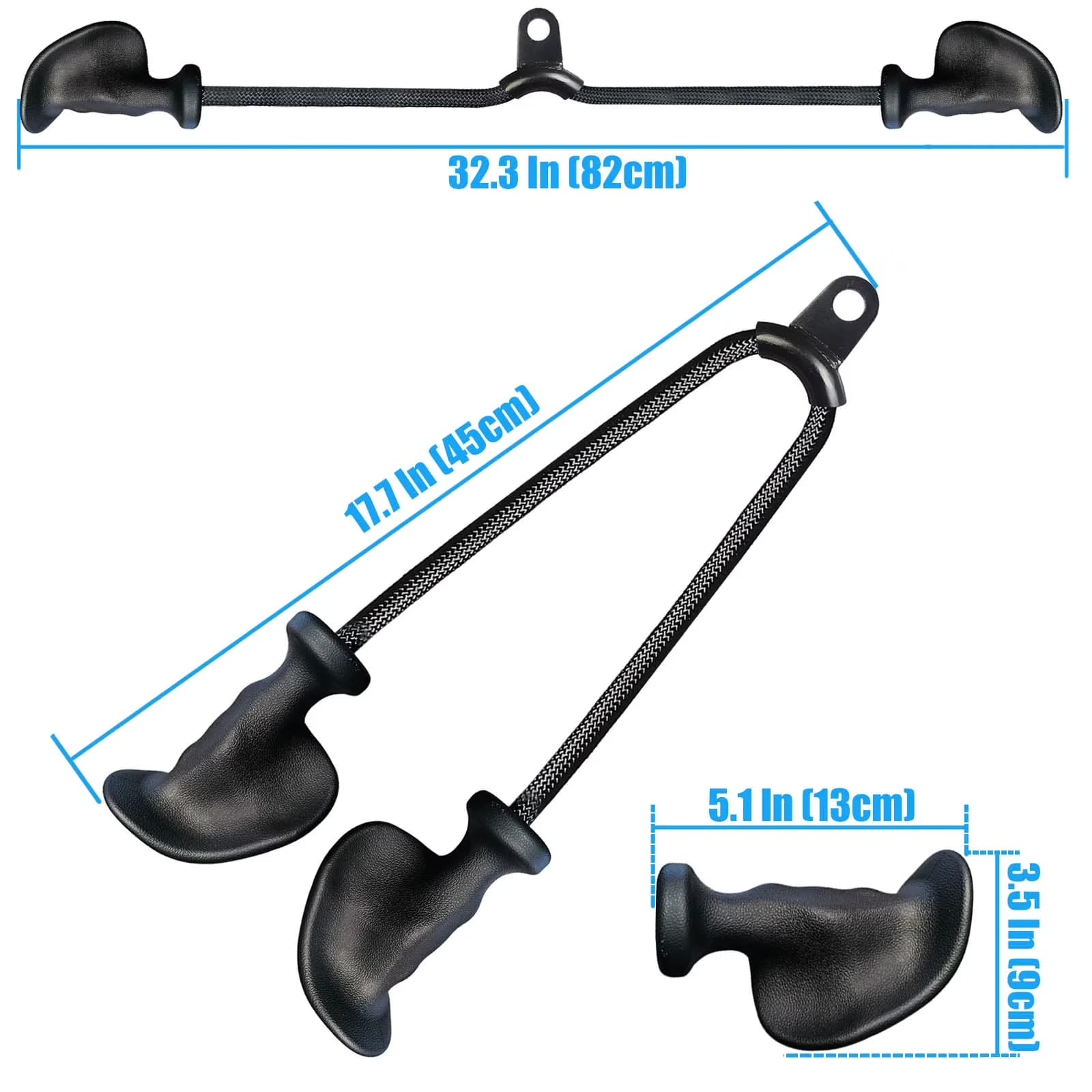 Home Gym Accessory Versatile with Heavy Duty - Nylon 47 Inch - Universal Fit Model 903C6B
