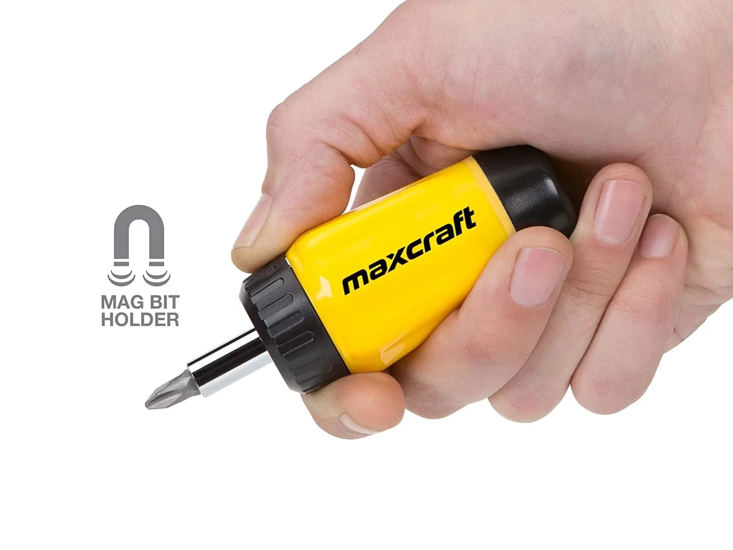 Hand Tool Set Durable with Six bits store conveniently in handle, Forward/reverse drive, Rugged, impact-resistant nylon handle -... Model 87D11A